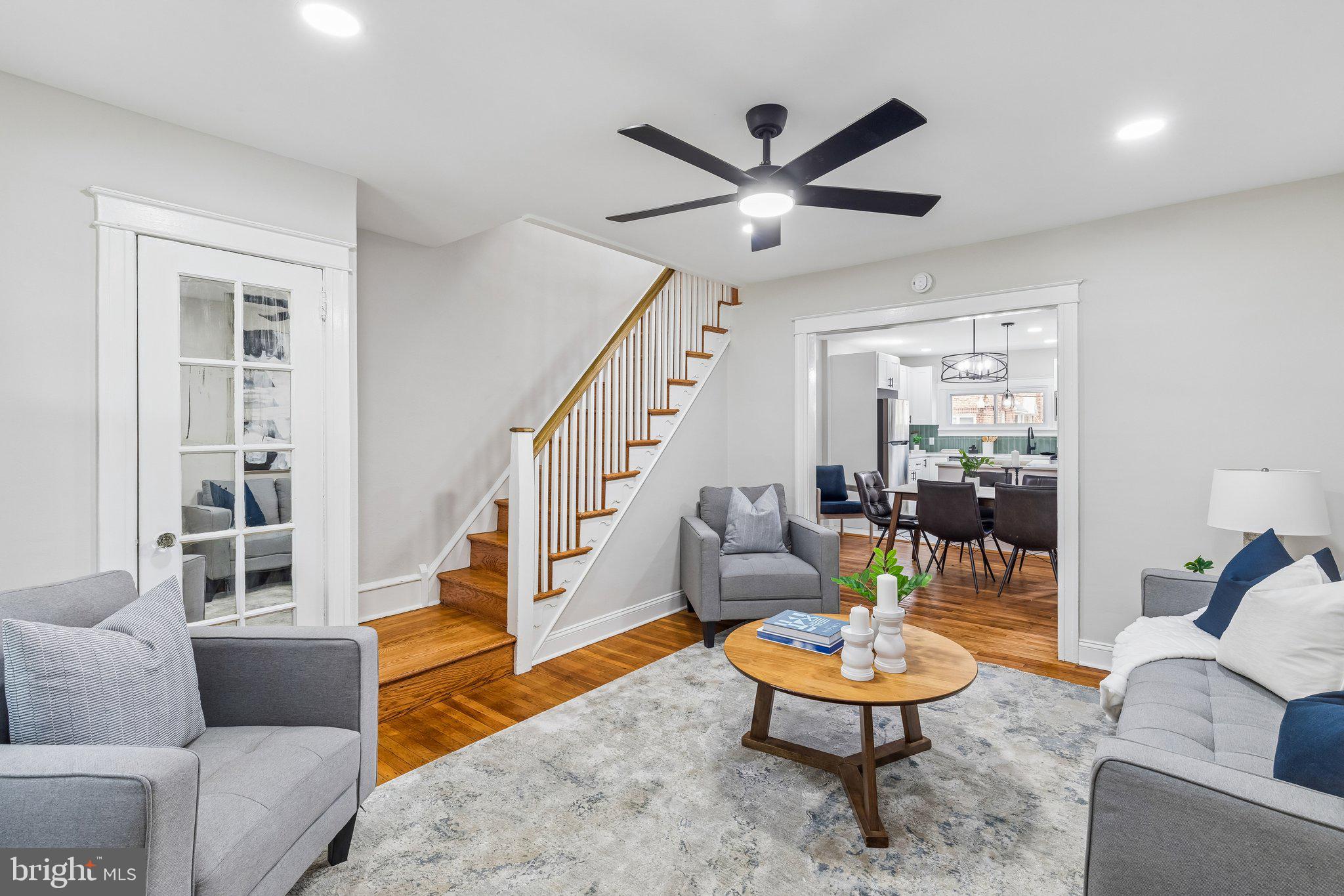 Welcome to 7837 Provident Street, a fully renovated home in Philadelphia’s Cedarbrook neighborhood. A fenced front yard and covered front porch provide a welcoming entrance.
Step inside to a bright living room featuring refinished hardwood floors that continue into the adjoining dining room. Mini-split systems installed throughout the home provide efficient heating and central air conditioning for year-round comfort.
The renovated kitchen features new tile flooring, new cabinetry, quartz countertops, and stainless steel appliances. A rear door leads to a small deck overlooking the back of the property.
Upstairs, you’ll find three bedrooms, each with refinished hardwood floors. The full hall bathroom has been completely updated with ceramic tile flooring, a tiled tub/shower surround, and modern fixtures.
The finished lower level offers a fourth bedroom, a full bathroom with a shower stall, washer and dryer hookups, and direct access to the rear of the home, providing flexible space for guests, a home office, or additional living needs.
Conveniently located near Cedarbrook Plaza, local restaurants along Cheltenham Avenue, and the shops and attractions of Mt. Airy and Chestnut Hill. Outdoor enthusiasts will appreciate nearby parks and recreation areas, while commuters will benefit from access to SEPTA bus routes, Regional Rail stations, and major roadways including Route 309, making travel throughout Philadelphia and the surrounding suburbs convenient. Schedule your tour today!