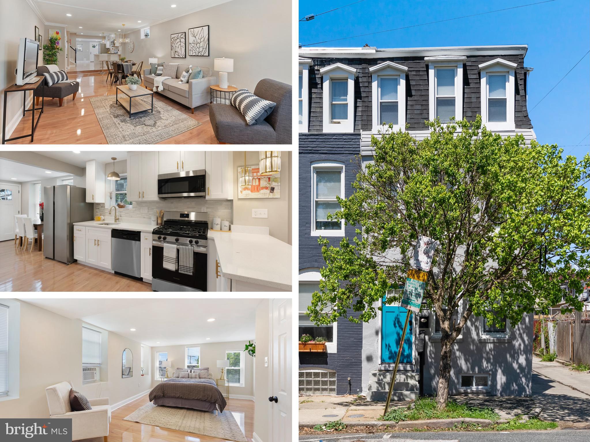 New Price! Great opportunity to own this bright end-unit home with updated features, generous living space, and a fenced backyard. Seller is motivated and ready to consider offers. Schedule your showing today! *****Welcome to this beautifully updated 3-story townhouse, offering 4 bedrooms, 3 full baths, and 1 half bath. Thoughtfully renovated throughout, this move-in ready home features new windows and doors, extra natural light from its end-unit location, and new laminate flooring across all three levels. The kitchen is appointed with white quartz countertops, a breakfast bar, updated cabinetry, and brand-new stainless steel appliances. A formal dining area and separate breakfast area provide flexible space for everyday living and entertaining, while main-level laundry adds convenience.

The versatile three-level layout offers plenty of room for bedrooms, guest space, or a home office. Most bedrooms feature multiple windows, creating a bright and airy feel, and the home includes thoughtful storage throughout, including space beneath the stairs. The basement has lower ceiling height but offers generous storage and potential for a media room, game room, or additional flex space.

Outside, enjoy a fully fenced backyard ideal for relaxing, entertaining, or gardening. The roof was replaced in 2025 and includes a 20-year warranty on labor and materials. Recent new construction nearby reflects ongoing investment in the surrounding area. Conveniently located near Carroll Park, M&T Bank Stadium, downtown Baltimore, and I-95.
