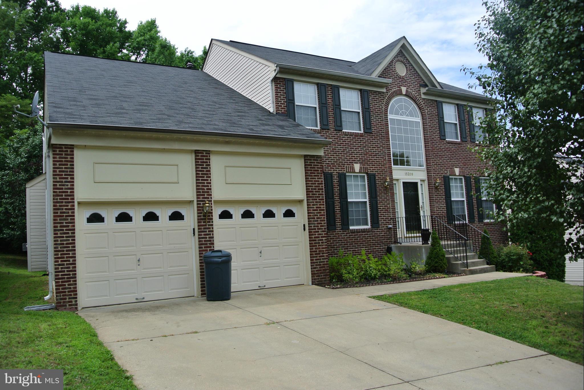 Huge Master Suite.  Spacious Kitchen. Oversize deck. Brick patio.  Bar in basement.  The list goes on and on. Move in ready.  Standard Sale. Quick Settlement possible.  100% Financing available.