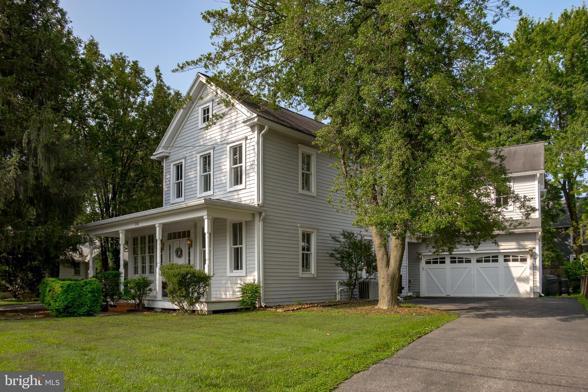Charming and expanded home in Eastport. Easy walking distance to all of Eastport's and Downtown Annapolis amenities and the Naval Academy. Oversized lot (@80 x 150). Original part of house dates to 1905 and has high ceilings, formal living and dining rooms with period moldings. There's also a light filled sunroom on this level. Kitchen renovated in the 90's. Owners added big addition in 2005-2007, large family room with gas fireplace, screened porch with hot tub, french doors leading to decking overlooking the private yard. There is also a  full bath, mud room and 2 car garage that were completed at this time; and new HVAC and water heater (unfinished basement under the addition). Upstairs their custom builder created a spacious primary bedroom suite that includes a balcony overlooking the side yard, gas fireplace, two closets (one walk in), spa like bath, laundry room, and large library off the primary bedroom. Two other bedrooms and hall bath on this level.