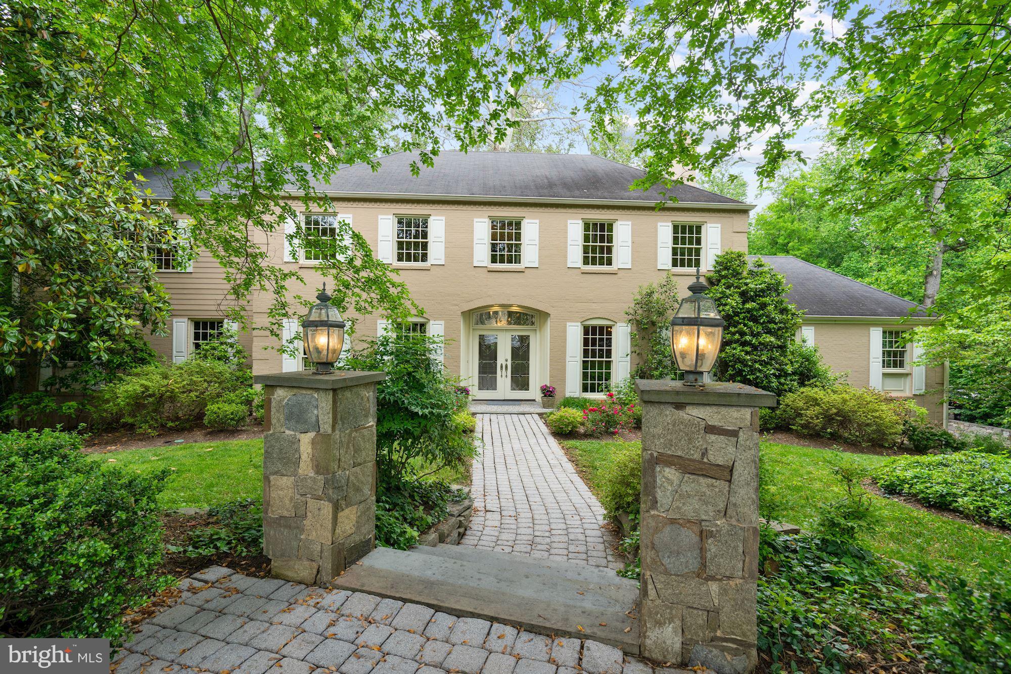 This handsome custom colonial features over 6000 sf of living space with high ceilings, walkout lower level to an expansive terrace and a beautiful backyard setting with a pool.  Located at the end of a cul de sac, this mint condition house has spectacular vistas from the rear windows and multiple sets of French doors  including views of the Potomac River in the winter months.   The floor plan offers large open rooms and great flow for entertaining inside and a private treed setting outside for entertaining  around the pool.  Just a few blocks down the street is the Langley Swim and Tennis Club and Scott's Run Nature Park with several hiking paths that go  to the Potomac River. The location just off Georgetown Pike and the Beltway makes it an ideal location for commuting to three major airports, DC, the Dulles Tech Corridor and the Tysons Business and Retail District       CAPITAL IMPROVEMENTS & SPECIAL FEATURES:   5 Bedrooms and 4 1/2 baths   Winter views of the Potomac River; summer views of woods, garden and recently renovated outdoor pool (2018)   Kitchen suite and all bathrooms have been renovated and updated   Wood flooring throughout most of home except basement   Powder room with Kohler Jacob Dalifon Fleur pedestal sink and toilet   4 Norwegian Jotul high efficiency cast iron wood stoves with non-catalytic technology, low emission rates and optimized fire viewing   Pella windows & equivalent throughout home (except two basement windows in play/exercise room) (2015-2018)   Living room with sliding glass door opens to large rear deck spanning rear of home   Outdoor winding staircase and basement sliding doors lead to lower flagstone deck, outdoor pool area, rear garden and woods   Fully finished walk-out basement with bedroom, media room prewired for surround sound A/V system   Fully finished exercise/play room   Extensive walk up attic; two additional storage areas in basement   Two zone Carrier HVAC systems (2015 & 2018) with hydronic forced air heating and supplemental hot water baseboard heating in basement and portions of main floor; heated kitchen floor; oversized variable speed air handlers   Furnace heated oversized hot water tank with priority reheating of water     Master Bedroom Suite   Large master bedroom addition (2011): cathedral ceiling and remote control operated lighted ceiling fan   Oversized windows   Over 23"long walk in closet with built in cabinets   Bedroom prewired in wall for use of surround sound audio-visual system     Master Bath Suite (2011):   Steamist steam shower system with digital steam shower control and steam head   MTI designer collection air, whirlpool therapy tub with integrated aromatherapy diffusion system and built-in cleaning system   Kohler fixtures   Designer cabinetry     Gourmet Kitchen Suite:   38 storage cabinets with under cabinet lighting; glass paneled cabinets have interior lighting   5 tall pantry cabinets   GE Profile Advantium 240V speed cook oven (2019)   Bosch 36   induction cooktop   Monogram 36" wall-mounted designer vent hood (2018)   GE Profile Series 30 built-in double oven with convection (approx. 2016)   GE 28.7 Cu. Ft. French Door Refrigerator (approx. 2016)   2 Bosch dishwashers   2 separate Kohler sinks with garbage disposals   Oversized sliding glass door opens to wood deck spanning rear of home   Adjoining family room with wood stove and Pella windows     Library  Over 515 sq. ft. with built-in cabinetry, shelving and beamed ceiling   Pella windows and sliding door opening to rear deck      Outdoor Pool and Flagstone Deck   Pool and equipment renovation 2018   Loop-Loc II Super Dense MESH Safety Pool/Spa Cover   Heat Siphon Z575HP Series Pool Heat Pump   Polaris PB4SQ booster pump
