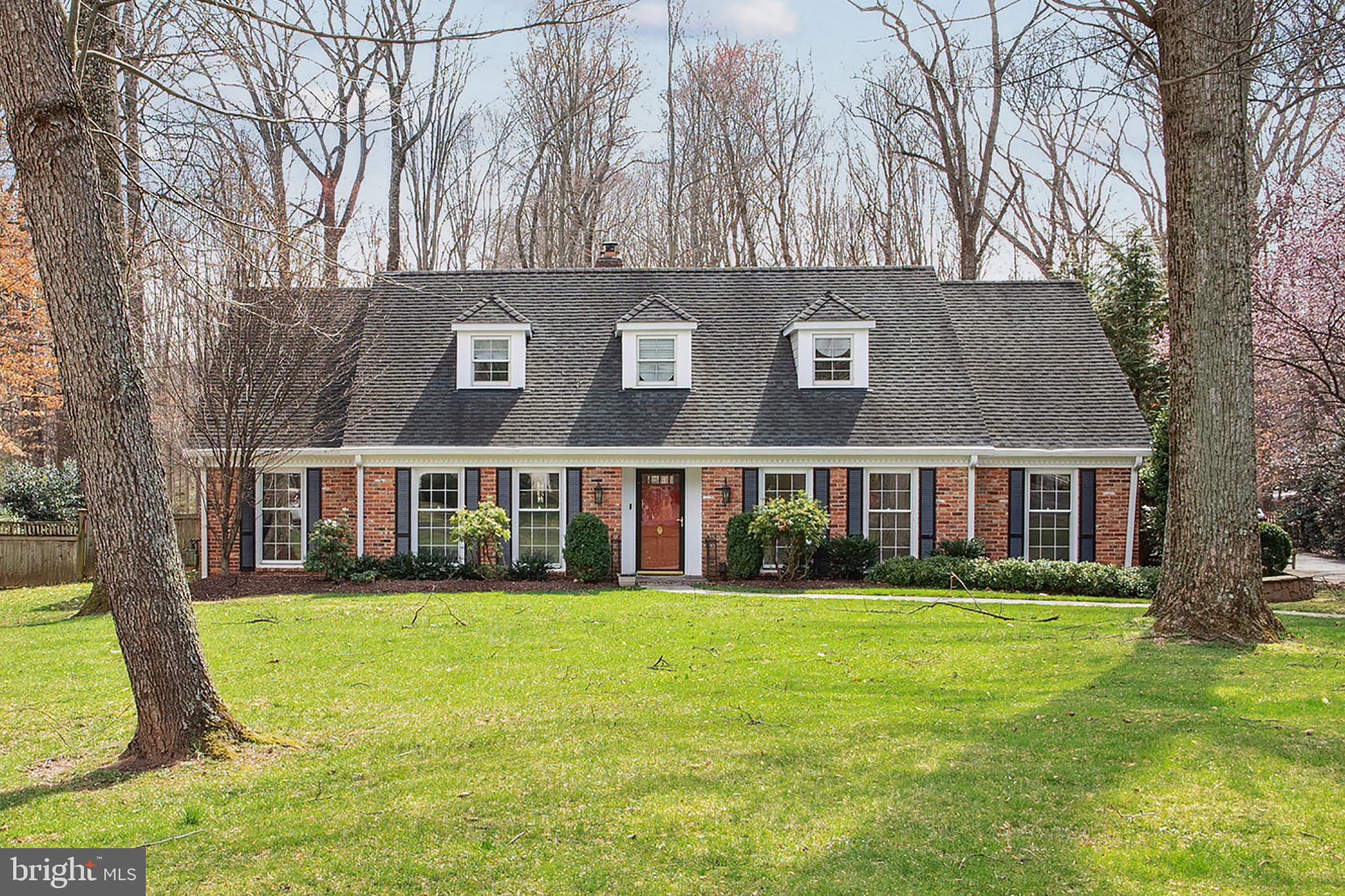 Impeccably maintained  from top to bottom and sited on a private 1 acre lot, your own backyard oasis! Previously owned by a builder with high end features throughout. Stunning kitchen renovation with white cabinets, high end granite countertops, stainless steel appliances and island. Just off the garage entry is a huge mud-room/ laundry room with built-in cabinetry. The family room with gas fireplace and built-ins opens to the kitchen to create a perfect flow for entertaining.  The sought after first floor primary suite has a custom reclaimed barn-wood wall, large walk-in closet and luxuriously renovated primary bathroom. A formal dining room and cozy living room (currently set up as office space)  along with a separate bright and open main level study/office lined with built-in cabinetry! The second level of the home has 4 bedrooms, each with ample closet space, and a renovated full bathroom. Bonus floored attic for extra storage! You’ll love relaxing in the spacious backyard, custom built for entertaining, with an extensive stone patio, custom bar with concrete bar-top and TV mount, plus a  gas heated resistance pool for exercise and relaxation.  Large fire pit and plenty of flat green space complete this amazing property.** New HVAC 2025. New hot water heater 2024.** Generator!! Just mins. to Great Falls Village shopping center, River Bend Park, and Great Falls Park are so close by and restaurants and shops are just down the road!Located within the much sought after Langley/Cooper/  Great Falls Elementary school pyramid! Plus it's  just a short walk to the Potomac River!