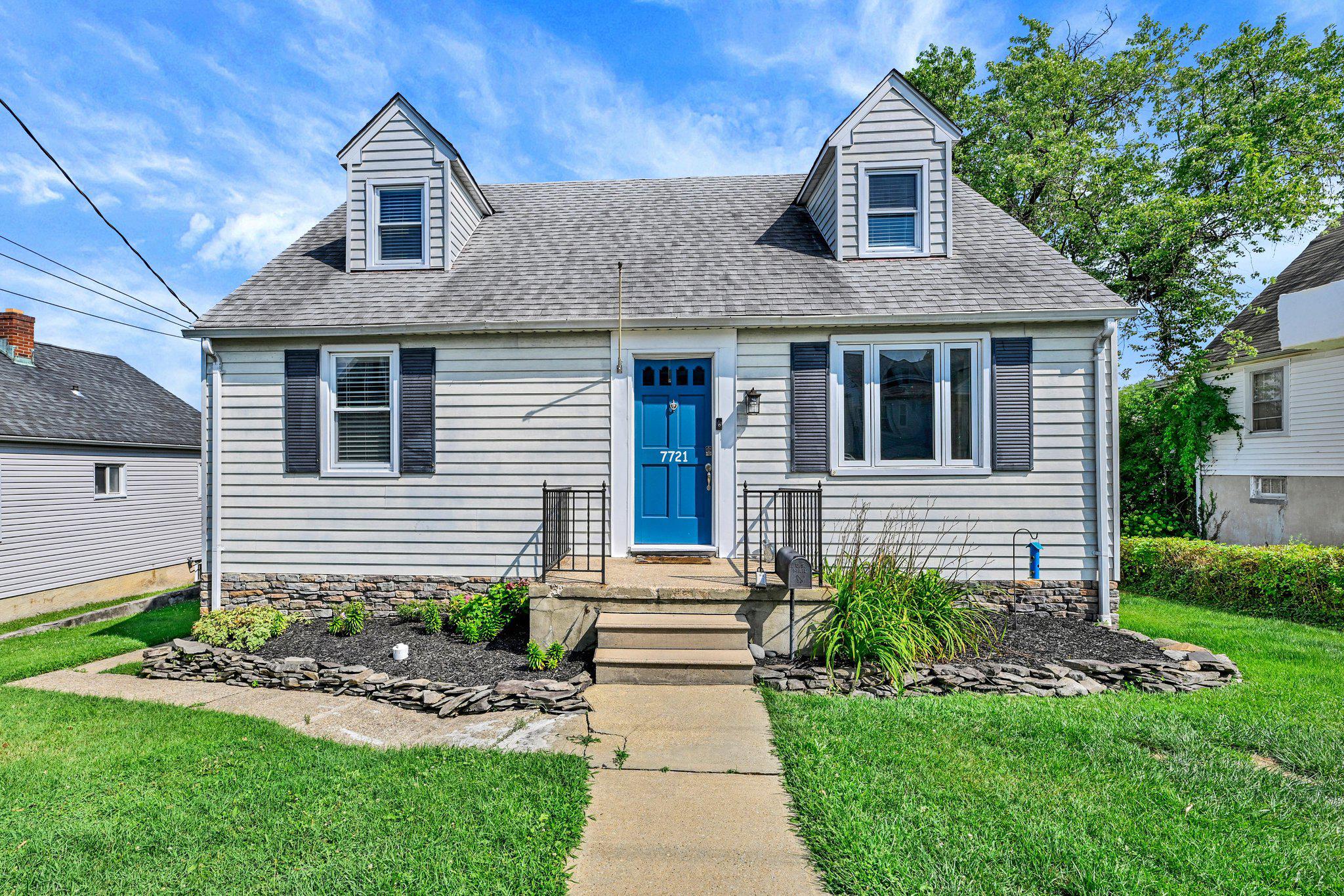 THE HIGHLIGHTS: Brand New Kitchen | Main-Level Primary Bedroom | Finished Lower Level w/ Rec Room + Full Bath with Walk-Up Exit | Sun-Filled Dining Room | Large Fenced Backyard | New Roof (2018) | Boiler (2022) | Mini-Splits (2023) | New Sewer Line (2023) THE DETAILS: Move right in and enjoy. Everything has been done for you! This Cape Cod has been thoughtfully updated from top to bottom. The heart of the home is the beautifully renovated kitchen, designed for both everyday living and entertaining. A sun-filled dining room creates a warm, inviting space for gathering with family and friends. The spacious main-floor primary bedroom is conveniently paired with a full bath, while the fully remodeled lower level expands your living space with a large recreation room, an additional full bath, and endless possibilities for hosting guests, game nights, or a home office. Step outside to a generous backyard with plenty of room for gardening, play, pets, or simply relaxing outdoors. Enjoy peace of mind knowing the major updates have already been completed, including a new roof (2018), boiler (2022), mini-split system (2023), and new sewer line (2023). This move-in-ready home offers comfort, style, and worry-free living, all in one adorable package!