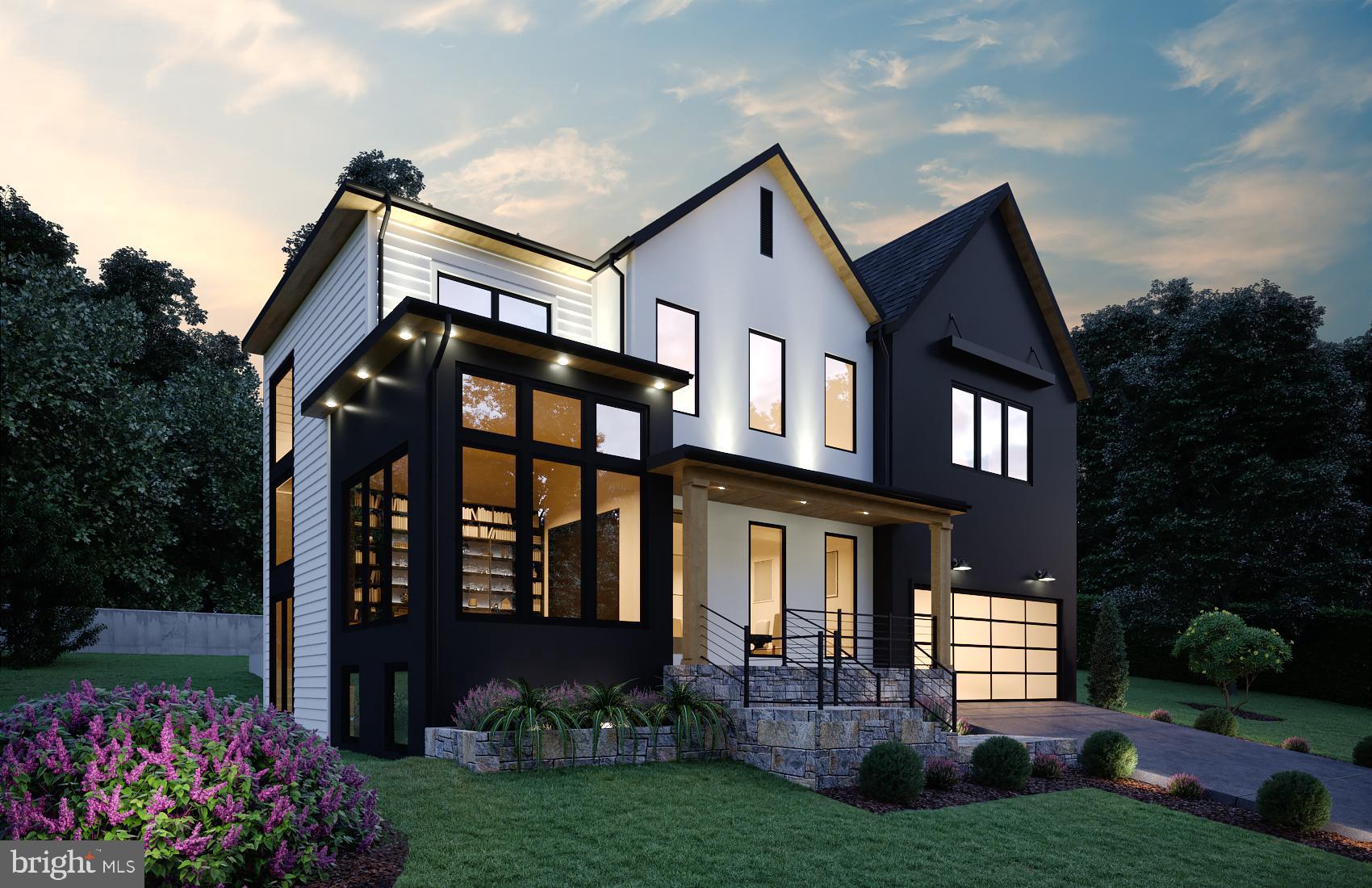 More Lots Available! Renderings and photos may include some of the options/upgrades that are not included in the base price. Photos are from 1837 Poole Ln. Design and Build your dream home! Mclean, Longfellow and Haycock School Pyramid! This stunning modern home beautifully sits on an 10,500 flat lot in the heart of Falls Church. This modern masterpiece is approximately 6,734+/- sq ft with an open floor plan and features many modern elements you have been waiting for. The home has 6 large bedrooms, 6 full luxurious bathrooms, and 1 beautiful half bathroom. This dream home's main level features 10 foot ceilings, office/bedroom and full bathrooms, Andersen casement windows, chef's gourmet kitchen with high end appliances, large walk-in pantry, breakfast area, dining room, living room, modern gas fireplace, recessed lights, modern light switches, quartz countertops, open floor plan and solid white oak wood flooring throughout.  Optional screened porch with an outdoor fireplace is available as an upgrade. The upper level offers a luxurious owner's suite with a spa-like deluxe owner's bath and custom walk-in closet. The owner's bathroom features a freestanding tub, spacious shower with frameless glass enclosure and dual vanities, designer light fixtures and designer tiles. The upper level also features 3 additional large bedrooms with designer bathrooms and a large laundry room. The finished basement includes a wet bar, exercise room, media room, spacious bedroom with a full bathroom. Optional features: Elevator, Wine Cellar, Audio/Video and many other elements. More Lots available! Photos of Model Home - 1837 Poole Ln McLean, VA 22101