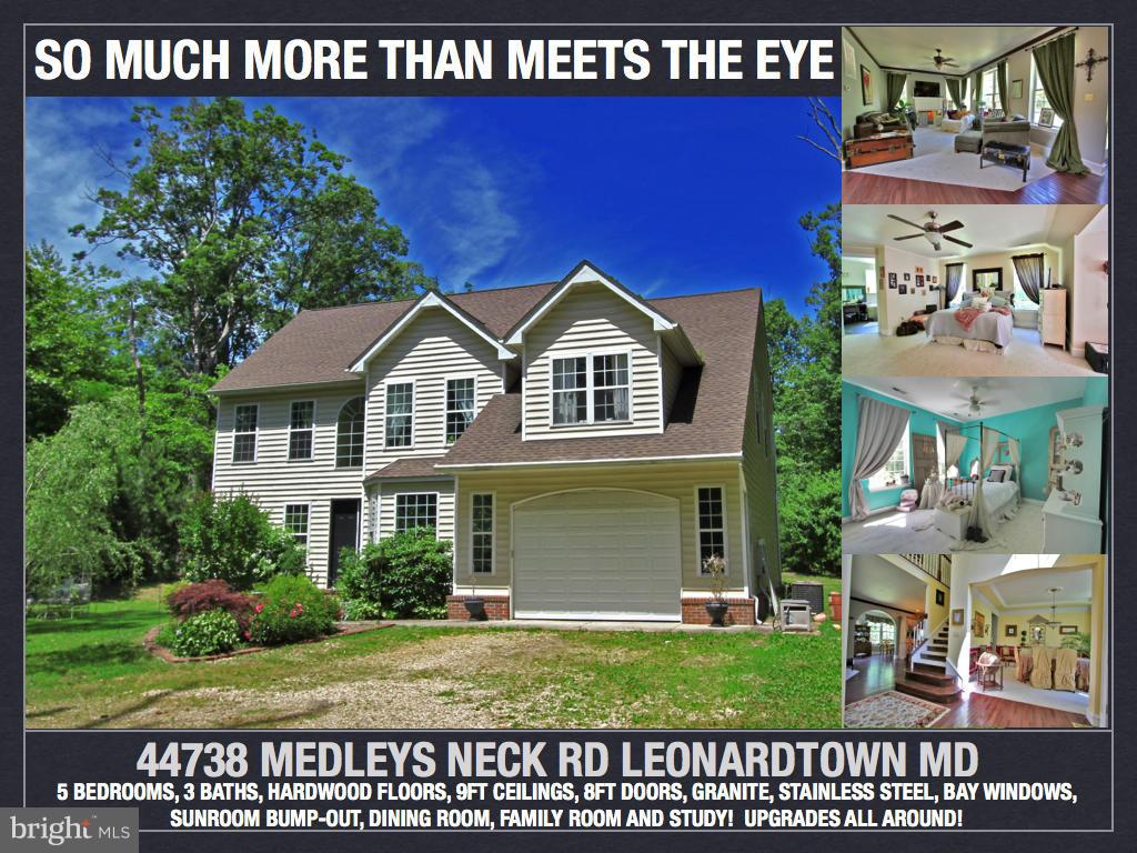 Sellers are still making repairs/adjustments to property! Home does not show as perfect as it will. Adding steps, etc, 8ft doors, 9ft ceilings, crown molding, window boxes, gourmet custom built kitchen w/ granite opens to family room and breakfast bump out,attic was built to have 8 ft ceilings and the initial plan was for a spiral staircase to go up to more finished living space.