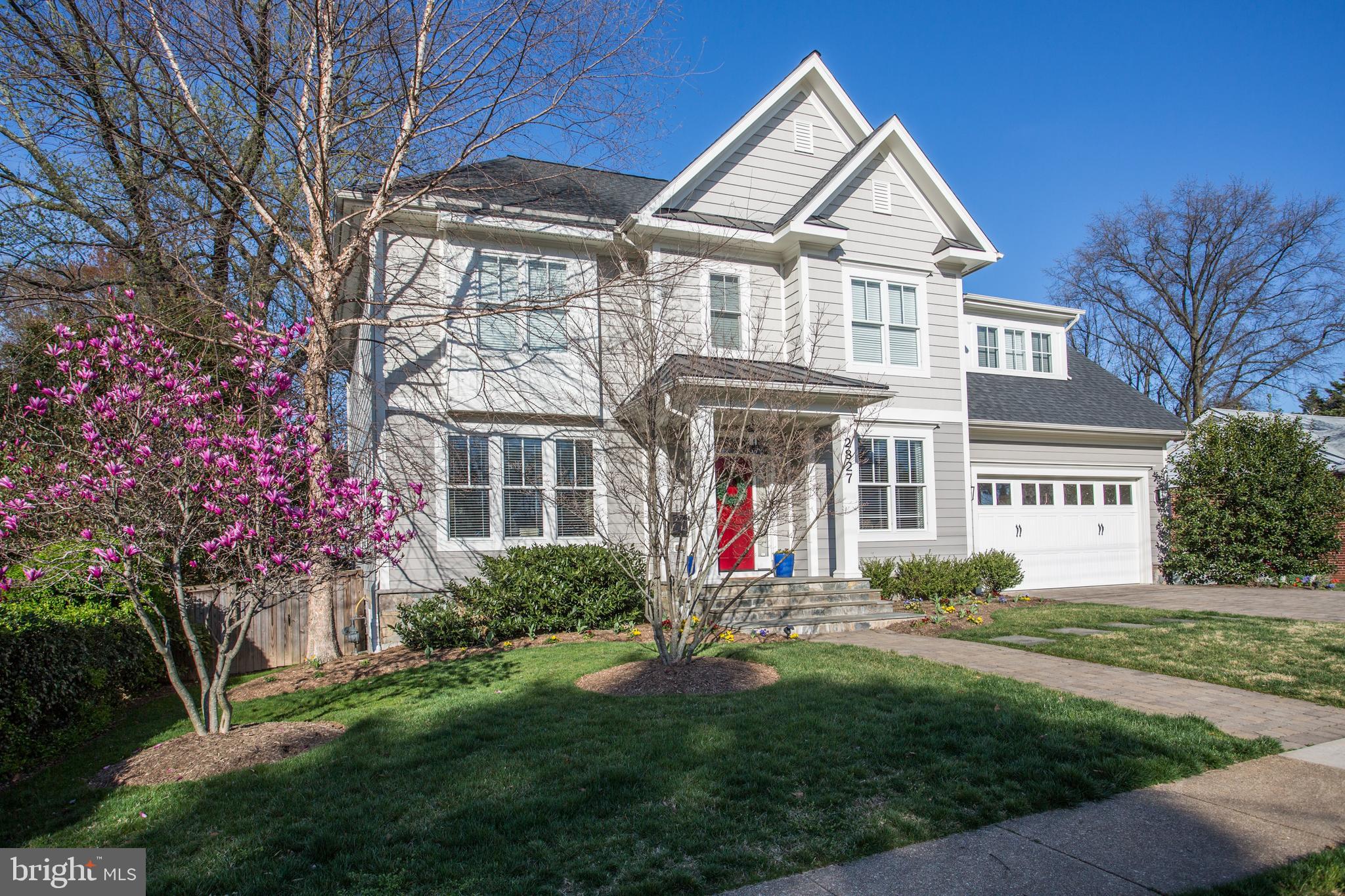 ** Built by Springstreet Development in 2011, this home is better than new with these added  features: patio, landscaping,  raised planting beds, playset, built-in  bookcases in three rooms, window treatments, natural gas generator, and electric car charger in garage.***With fresh stylish decor, gleaming wood floors, and neutral carpeting, there is nothing to do but move in and enjoy the many benefits of this spacious home and quarter acre level lot.***Private main level office with built ins; traditional living room flows into dining room and then kitchen, breakfast area, and family room -- ideal for daily living and a return to entertaining **Doors from the breakfast room lead to the deck and patio for today's gatherings of family and friends.  The fully fenced, level yard with playset will delight children, and the raised planting beds will engage the skills of home gardeners.  A gate between the yard and the adjoining home has been dubbed the "friendship gate" for ease of movement between the two homes.***Inside, cooks and bakers who have recently honed their skills will appreciate the gas cooktop, wall oven, generous countertops, and ample cabinets -- and a pantry to hold their equipment and ingredients.**The butler's pantry off the dining room has a beverage fridge while the planning desk off the mudroom is a good spot for collecting daily paper and schoolwork.***A coffered ceiling and built-ins enhance the appeal of the family room which is anchored by a gas fireplace flanked by windows. *** Completing the level is a powder room and a guest coat closet.   Handsome wood stairs lead to the upper level hall with a computer or sitting niche at a front window and a laundry room with utility sink and additional cabinet storage.***The primary bedroom offers a tray ceiling, sitting area, and large, fitted walk-in closet.***In the primary bathroom, the oversized shower, double vanity, and soaking tub will be a welcoming retreat at the end of a work-from-home day.**The second bedroom has a door to the second bathroom which also opens to the hall.  This enables the large bonus room to be used as a fifth bathroom as well as a playroom or additional office.  Built-in bookcases, dormered ceilings, and a built in window seat make this room desirable for multiple uses.***The third and fourth bedrooms share the third bathroom with wide, double sink vanity and a separate toilet and bathtub area.**An open staircase to the lower level keeps the space connected to the main level of the home.  At the base of the stairs is a game room or distance learning area, and a large rec room is at the rear of the home. With windows, double doors and a few steps to the back yard, this room is ideal for media, play, and casual gatherings. **A gym with mirrored wall and rubberized flooring means no lapse in workouts.***The tucked away fifth bedroom and fourth bath is perfect for an in law, nanny, or distance learning college student.***The large storage and utility room has that extra space people crave today.***The home is a vigorous walk or short bike ride to the East Falls Church Metro with secure bike storage.***It is also near the large Tuckahoe Park and Playground with acres of trees, tennis courts, play ground, and picnic areas.*** The park borders Tuckahoe Elementary School with its outdoor classrooms for  budding environmentalists.***A stroller push away to the Williamsburg Shopping Center with carry out friendly restaurants, pharmacy, services, and shops.***Easy commute to Washington, Tysons, Rosslyn-Ballston business corridor, Pentagon, National Airports, and Pentagon and Crystal Cities at National Landing.*** Tuckahoe, Williamsburg, and Yorktown schools.***A pristine home awaits the savvy buyer who wants a wonderful home in an enviable location.***