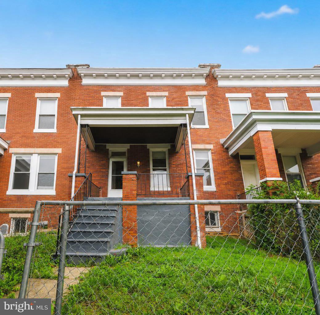 Recently refreshed and move-in ready, a great fit for a first-time buyer or a turnkey addition to a rental portfolio. 

Classic brick row home with a covered front porch, backyard, and four spacious bedrooms. Recently refreshed with updates throughout, this one is ready to go on day one. Bright, airy rooms with good natural light, generous ceiling height, and plenty of space to add your own personal touches. The large open living and dining areas provide ample room for gathering and entertaining, while the covered porch and backyard offer outdoor living space valued by homeowners and tenants alike.

Unfinished basement with washer and dryer included, offering plenty of storage, mechanical access, and room to add value. Forced air heating with ductwork already in place. Recently renewed Limited Lead Free certification, good through 2028.

Whether you are an investor looking for a turnkey addition to your portfolio or a first-time buyer ready to put down roots, this one gives you a solid, well-maintained starting point with real value-add upside. Schedule your showing today.