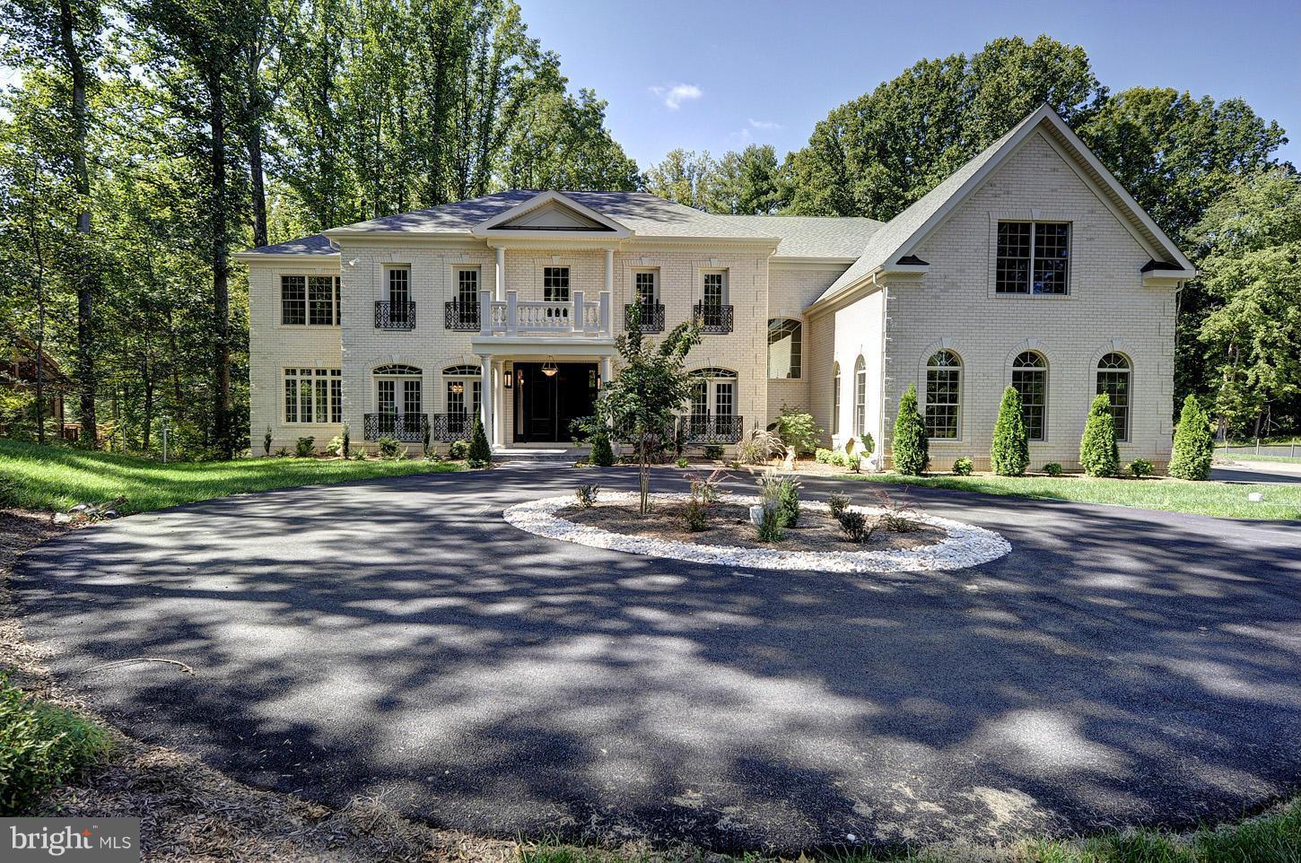 New Construction by RKB,.  Five beds up, main level sun room with full bath (add closet to make a bedroom), and two additional lower level bedrooms.  Elevator to all levels.  Approximately 12k finished space on 3 levels.  Private one acre setting from the street. Churchill Schools. Open 5/31 2-4pm