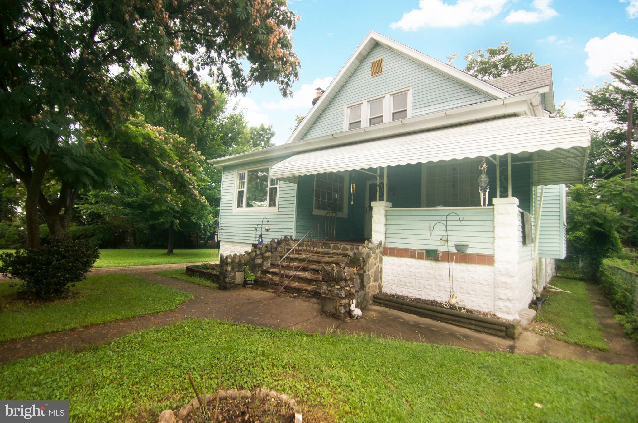 Quaint Bungalow on lovely, quiet street in Medfield. 4 BR/2.5 BA with spacious rooms, 1st floor BR/BA, wood floors LR fireplace w/wood stove insert, replacement windows. Situated on a large, private double fenced lot. Covered front porch, driveway & single car garage. Lovely side and rear yard.