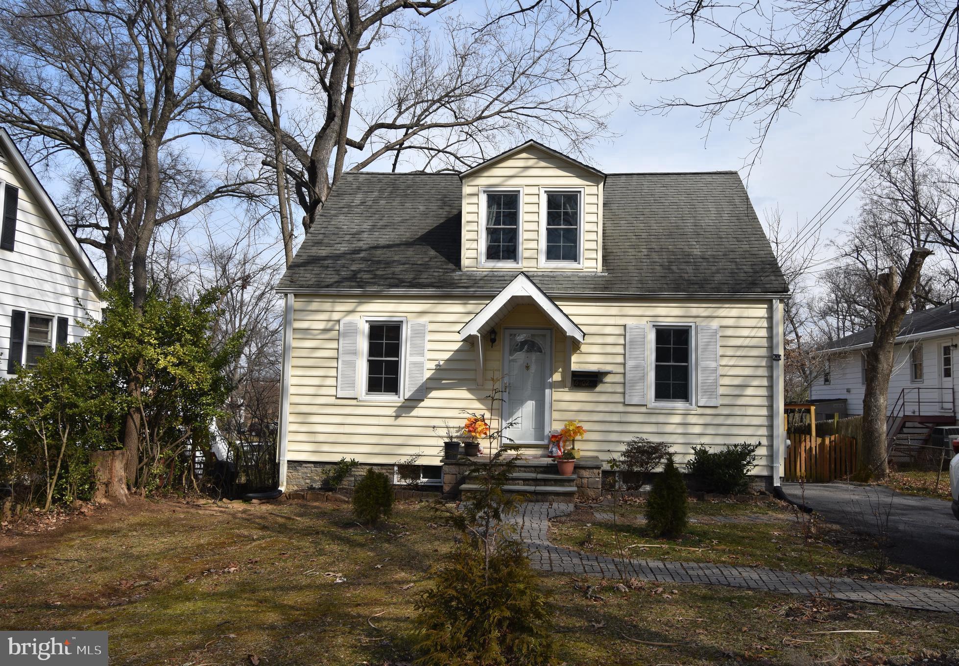Just reduced!!! Cape Cod with a bungalow feel! Larger than it looks, with 6 BRs, 3 full BAs, 2 BRs main lvl, and 2 upper. Open kitchen and living room areas, mud room off kitchen, recess lights*** Shows well, open and bright, with cuteness and charm! Finish basement with two additional play/craft rooms with a full bathroom and 2 kitchen*** Potential rental income***Great backyard, Shed, and plenty of parking. Close to shopping, restaurants, metro green line, and purple line. UMD 10 minutes, bus stops for campus and public bus stops close. ** Please close all doors while showing** Owner Occupied, please show with 2 hours approved notice*** AS IS CONDITION*****Sellers prefers to use Classic Settlements*