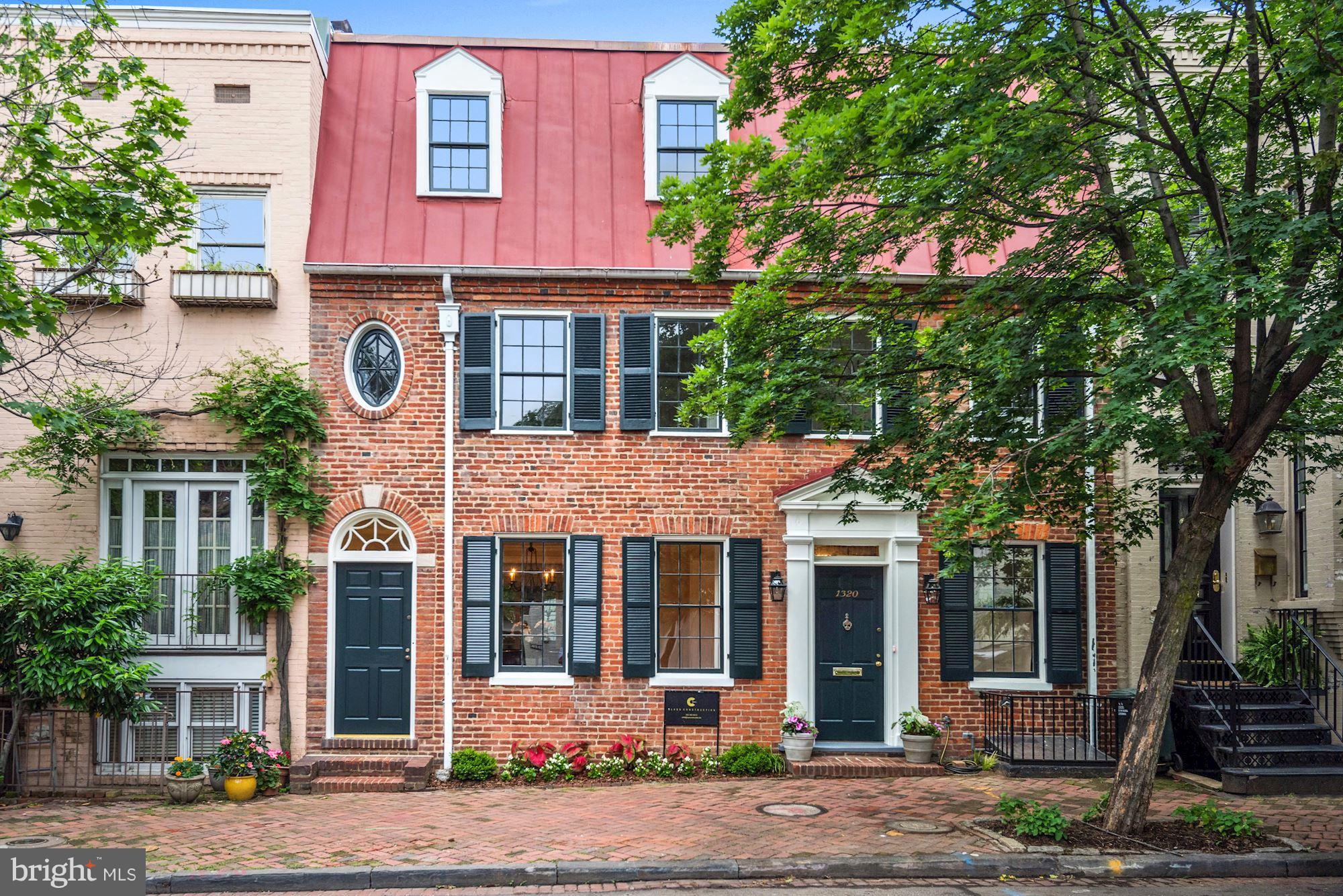 Complete renovation in Georgetown's East Village. Brought down to the studs and built back up with the highest workmanship and finishes, the 5 bedroom, 4.5 bath Federal has contemporary living spaces and plenty of bedrooms with wonderful light and flow throughout! Lovely private garden with mature trees. Rental parking available.