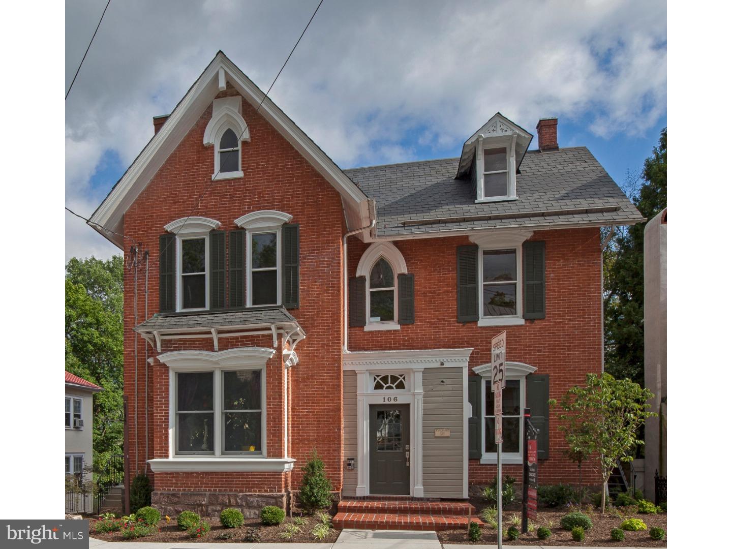 In The Heart of Doylestown Borough..
Step from your Front Door onto a Lovely Patio to Enjoy this Beautiful Setting.