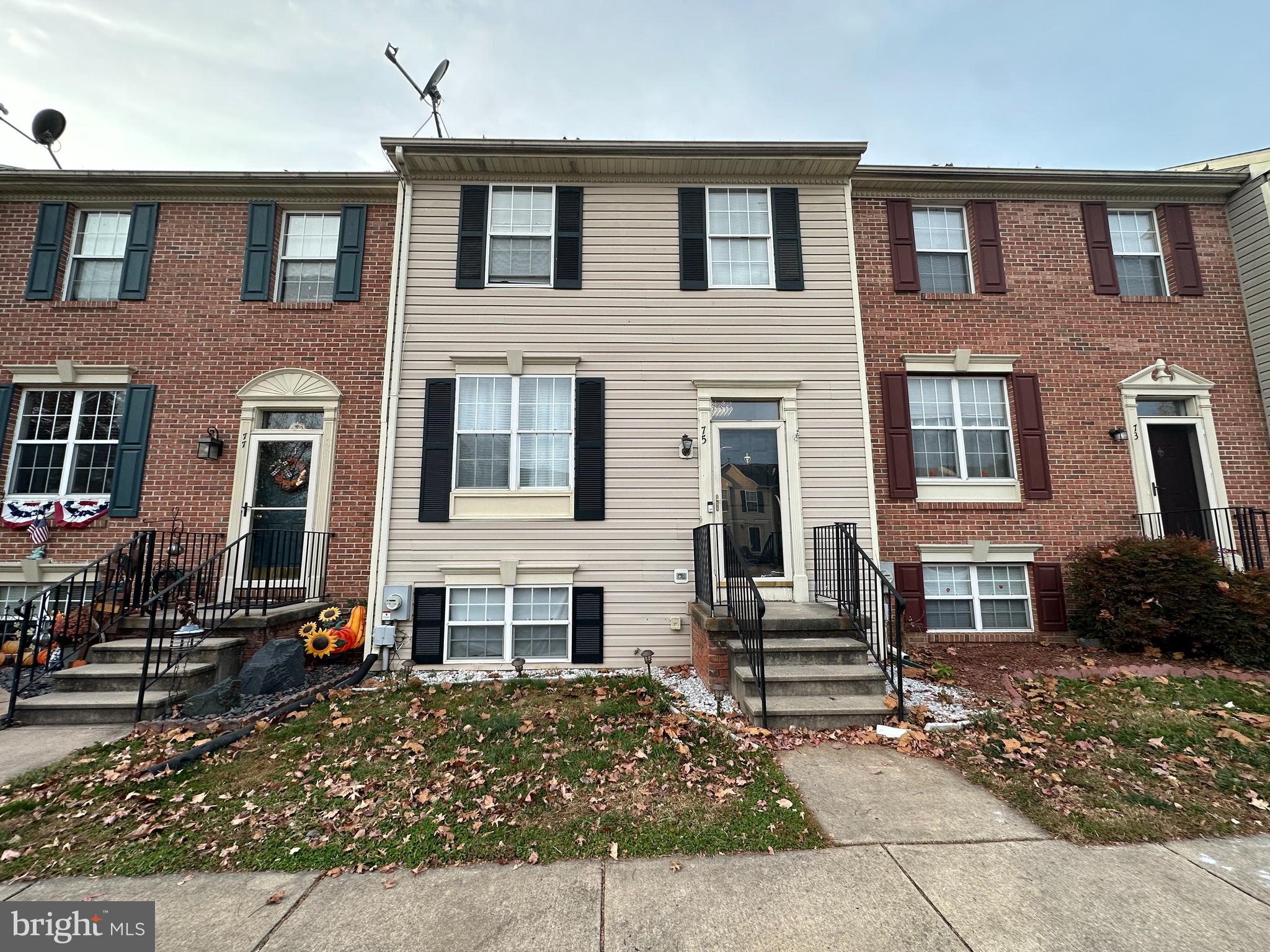 Welcome to  75 Hickory in the popular Meadows at Elk Creek. The location is perfect as it is only minutes from I-95, Rt. 279 and Rt. 40 and just minutes from shopping and dining and the University of Delaware. This property offers 3 generous sized bedrooms, one large double-sink bathroom on the upper level and half bathroom on the main level. The partially finished basement is the perfect place for entertaining. The eat-in kitchen provides access to the upper level deck with a beautiful forest view. New carpet has been installed throughout the upper level and fresh paint throughout. Property is being sold in as-is condition.