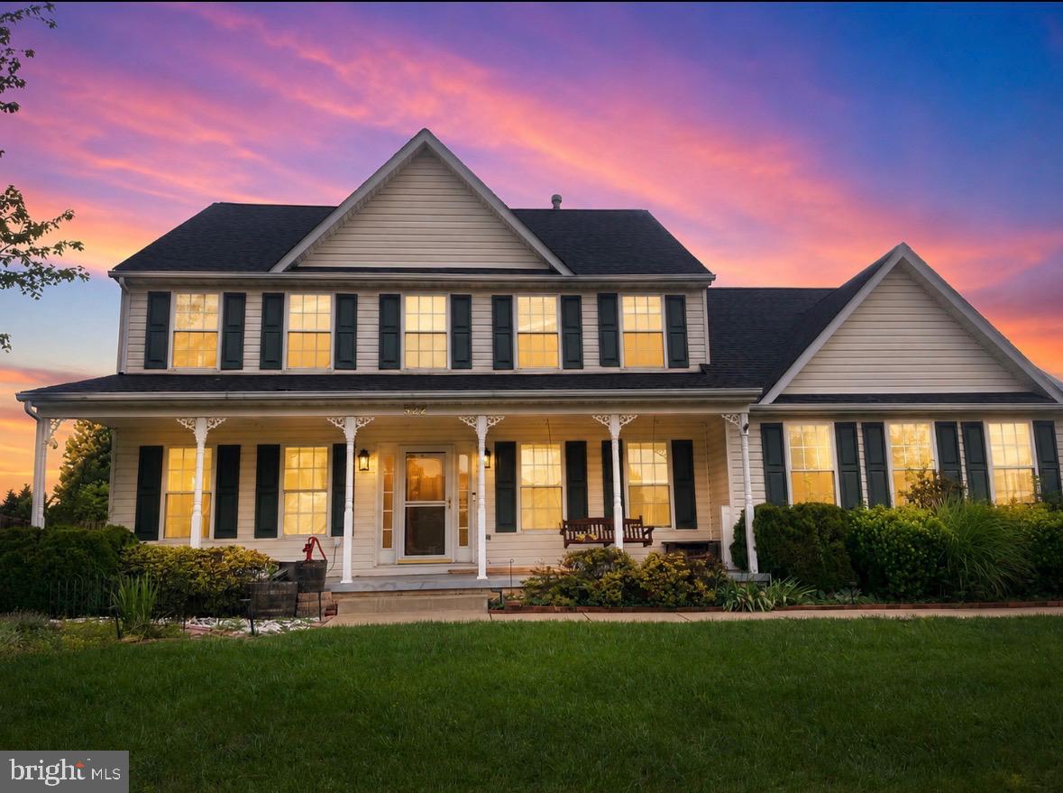 The one you have been waiting for has finally arrived-- a beautifully updated country retreat with cottage charm and modern updates, set against an impressive mountain view, and the welcoming front porch you've always dreamed of. Inside, you'll find a bright, airy interior filled with natural light and thoughtful updates throughout. Fresh paint, beautiful new hardwood flooring, plush new carpet and a refreshed kitchen featuring freshly painted cabinetry and all-new appliances create a move-in-ready home you'll love from day one. The primary bath has been beautifully remodeled, while the additional bathrooms have been tastefully updated. 
Outside, the large backyard offers plenty of room for entertaining, gardening, play or simply enjoying the peaceful setting. A beautifully integrated pool provides the perfect summer place to cool off on warm summer days, while the mountain views create a backdrop you will never tire of. Combining modern updates, cottage-inspired character, and picturesque surroundings, this special property offers the lifestyle buyers have been waiting for.