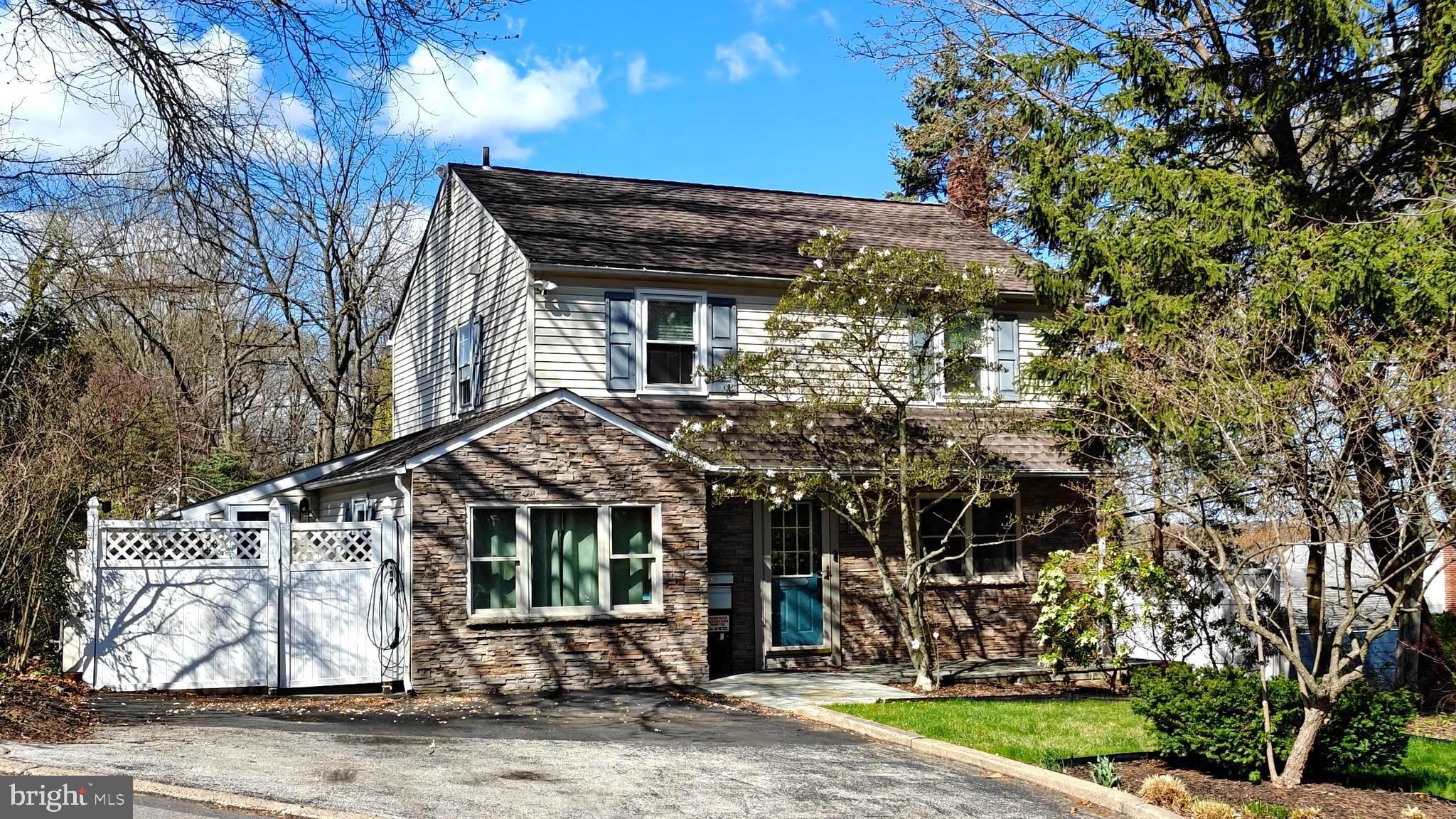 Welcome to 950 Bradfield Road, a well‑cared‑for home that has been thoughtfully updated throughout.
 The first floor offers an easy, comfortable layout, with the living room opening seamlessly into the dining area and kitchen. Just off the front entry is a first‑floor bedroom currently used as a spacious home office. Beyond the kitchen, a separate multi‑use room with its own exterior door provides exceptional flexibility—ideal as a guest room, game room, additional living space, or bedroom—and it includes a newly renovated convenient half bath.
 Upstairs, the large primary bedroom features two closets, including a newly added walk‑in cedar-walled closet. Two additional bedrooms and a modernized “Mamie Pink” full hall bath, featuring original tiles in excellent condition, complete the second floor. (Be sure to check out “Save the Pink Bathrooms” as to what makes this a special feature!)
 The conditioned, semi‑finished basement enhances the home’s functionality with usable square footage, dedicated laundry facilities, abundant storage, and flexible space that can be customized as needs evolve.
 The home’s electric has been updated throughout, including a 200‑amp service, and the backyard shed is equipped with its own panel—perfect for a workshop or hobby space. A tankless water heater and central AC add to everyday comfort. In addition, high voltage plugs have been added to the exterior of the house which are able to handle convenient at-home Level 2 EV charging.
 Smart features run through the home as well, connecting lights, cameras, and other devices for simple, streamlined convenience.
These features include:
A Ring security system on most windows and front door, as well as Ring floodlight cameras and a Ring doorbell.
Philips Touchscreen WiFi Smart Lock (uses fingerprints, codes, keys, or app).
Kasa/TP-Link or Amazon Smart Light switches in many of the rooms, including motion detection Smart Light switches in the first-floor powder room and the new walk-in closet.
Samsung SmartThings-enabled newer dishwasher and clothes dryer.
Amazon Smart Thermostat.
 
The outdoor space is a highlight of the property, with beautiful seasonal gardens, a large functional pond in the side yard, a fully fenced‑in yard, and a dedicated work shed ready for projects, tools, or extra storage. The unique layout and location of the property provides a surprising amount of privacy from neighbors, giving a highly desirable sense of space and distance in the middle of well‑developed suburbs.
 
Located in the award‑winning Abington School District, the home sits in a convenient pocket of Roslyn—close to shopping, parks, the Roslyn train station, scenic walking trails, and major routes that make daily routines easy.