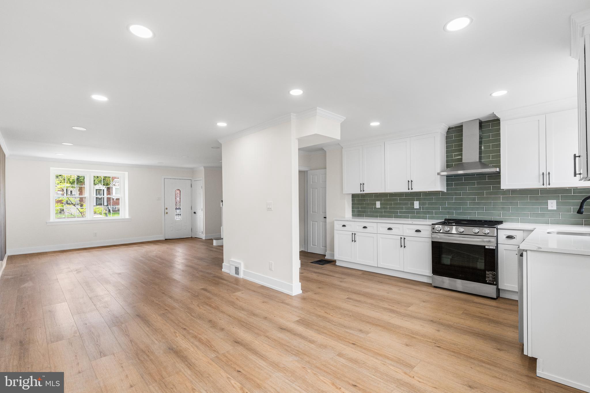 Welcome home to this absolute gem of a property, fully renovated from top to bottom with no cost spared. As you enter, you’re greeted by beautiful luxury vinyl flooring and a bright open-concept layout. The stunning kitchen flows seamlessly into the dining area and features quartz countertops, white shaker cabinets extended to the ceiling with elegant crown molding, brand-new appliances, and a stylish backsplash that adds the perfect finishing touch.
Upstairs, you’ll find three spacious bedrooms along with a beautifully updated main bathroom that is truly breathtaking. The lower level offers a fully finished basement complete with an additional full bathroom perfect for entertaining guests! Don’t miss your opportunity to own this move-in-ready home — schedule your appointment today!