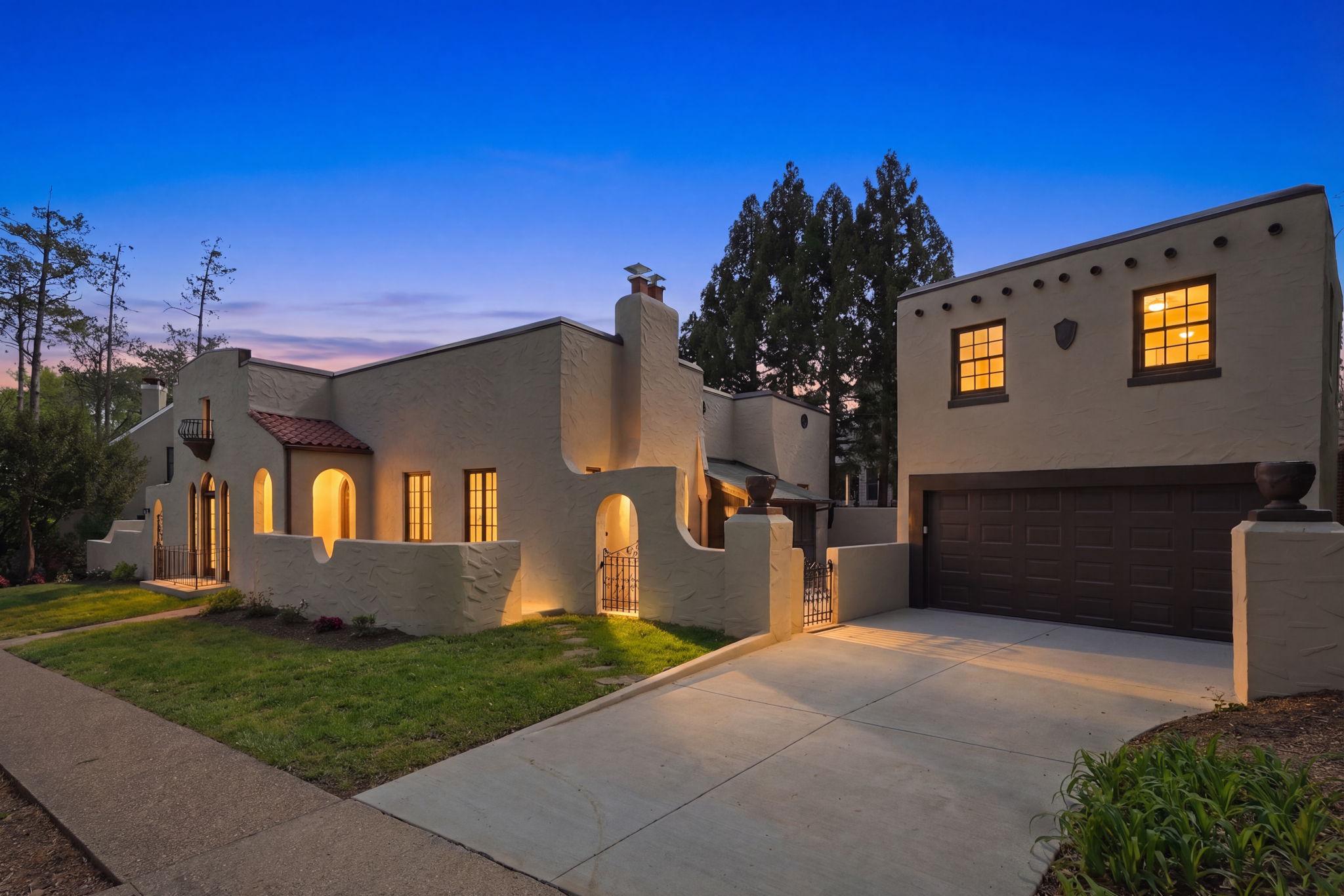 A beautiful gem in the heart of Lyon Village,  just a few blocks from the Metro, Trader Joe's, Whole Foods and all that Clarendon has to offer.  

This distinctive Spanish Mission Style home offers gracious room sizes and good flow. Outdoor spaces are equally inviting with a screened porch, a private walled brick patio as well as a grilling terrace and side yard just off the kitchen. Arched wood doors open from the dining room and living room to allow access to the screened porch, and patio, making this house perfect for indoor/outdoor living and entertaining.  

Built in 1925 home this unique property features stucco exterior, plaster walls, Pella windows, and solid block construction. Rich architectural details create a sense of warmth and distinction, including soaring ceilings, arched doorways, wrought iron gates, columns, French doors, and built-ins.

The Main Level has a large living room with a wood burning fireplace, 12 foot ceilings, arched doors and decorative columns; a Formal Dining Room which opens to a Screened Porch; a Modern Kitchen with gas cooking which has an outside entrance to a Grilling Terrace and  Side Yard/ Garden; a small Powder Room is tucked away off the main hallway; and a spacious Flex Room with original french doors  currently set up as an office, but could easily be converted into a Family Room or another Bedroom. There are two ensuite Bedrooms on the main level.

The Lower Level has a Finished Family Room with tile flooring and a full bathroom. The laundry and large storage area are also located on this level.

The Upper Level, accessible by an Exterior Staircase through the Patio, has the third bedroom and another full bath. This private oasis sits atop the Detached One Car Garage with automatic door opener. 

Full of charm, this is a truly special Lyon Village offering in one of Arlington’s most sought-after Clarendon neighborhoods. One block to Lyon Village Park with playground, water features, as well as basketball and tennis courts. 5 minute drive to Georgetown via Key Bridge, Easy access to all major roads and airports.  Just a few blocks to the James Hunter Dog Park. Bike and running trails abound. Picnics, parades, engaged community. Lyon Village is a lively place to live!