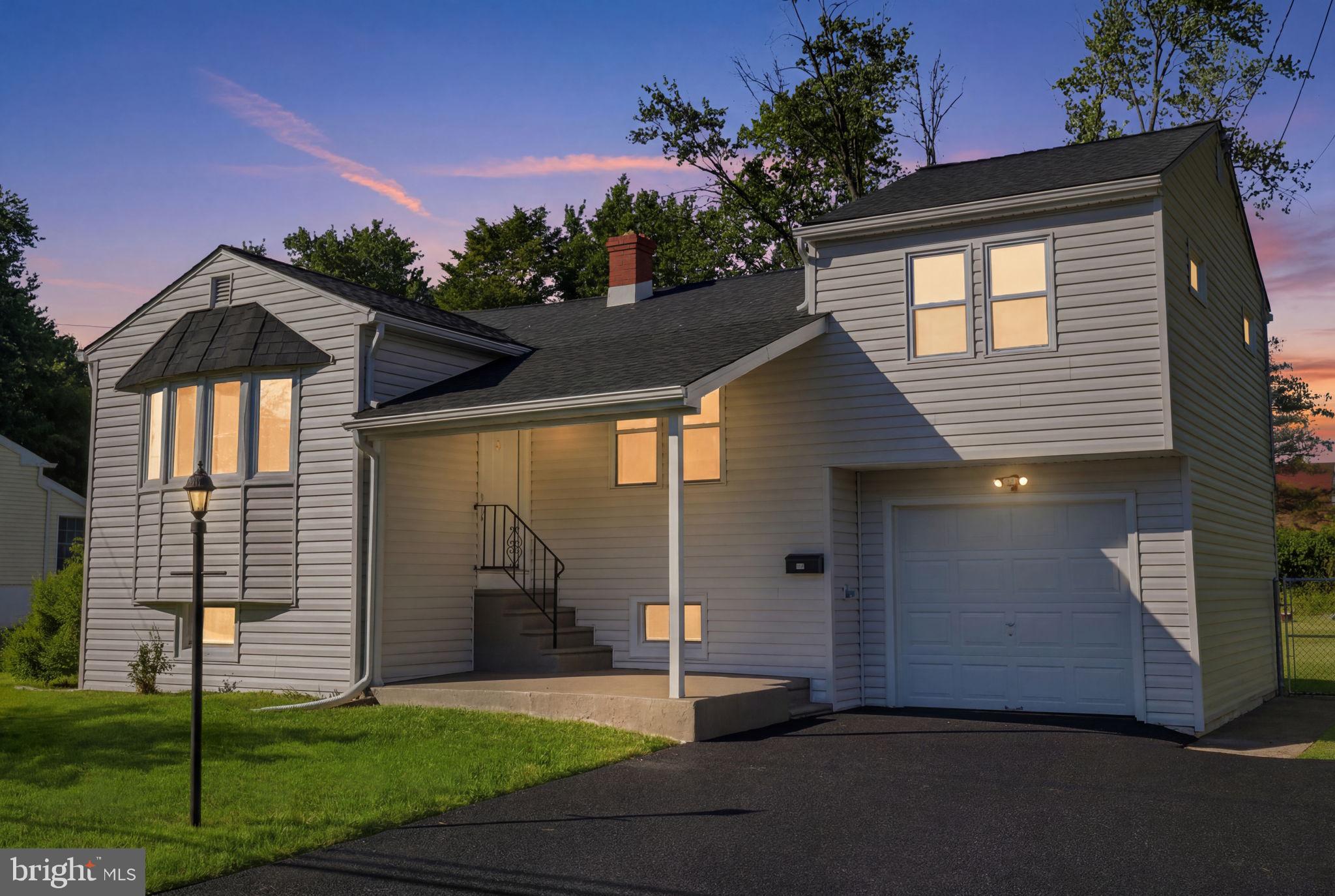 Welcome to this beautifully renovated home located in the highly desirable Feasterville Heights neighborhood! This move-in ready property features brand-new siding, windows, and a new driveway, offering outstanding curb appeal and peace of mind for years to come. Step inside to find stylish 12mm flooring throughout, modern recessed lighting, and a stunning new kitchen featuring 42-inch white cabinets, elegant Calacatta countertops and new appliances, and plenty of space for everyday living and entertaining. The fully updated bathroom showcases contemporary finishes and a fresh modern design. Need more space? The home offers a huge open unfinished basement with endless potential for storage, a workshop, home gym, or future finishing. Outside, enjoy a large fenced backyard—perfect for gatherings, pets, and outdoor activities. Conveniently located within the highly rated Neshaminy School District, with easy access to Route 1, I-95, shopping centers, restaurants, and the mall.