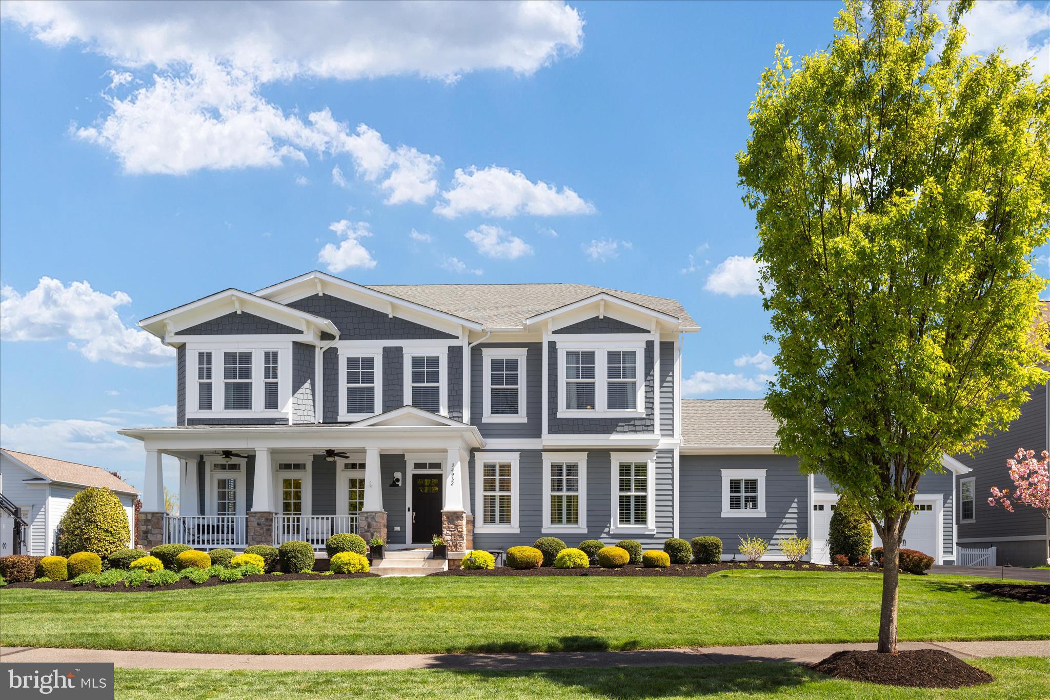 This exceptional Integrity built home showcases timeless craftsmanship with four sides HardiPlank construction and perfectly sited on a private cul-de-sac lot with rare 4 car garage.  Nestled within a serene setting, this Sawyer Mills residence offers an extraordinary outdoor retreat with an exquisite swimming pool and beautifully curated landscaping.  Enjoy $700,000+ in post builder updates and renovations including 2019 mudroom, garage, and porch addition by well known Holloway!  This story begins with the charming front porch, rich architectural detail, and custom trim work that elevate every space.  The main level Library is a true showpiece, featuring color-drenched custom built-ins and elegant sliding glass doors - creating a refined yet inviting workspace.  At the heart of the home, the gourmet Kitchen is designed to impress even the most discerning chef offering an expansive prep island, 5 burner gas cooktop, double wall ovens, and walk in pantry!  The open concept design flows effortlessly into the Great room, sun drenched breakfast area and seamlessly extends to the Trex deck!  The secondary office nook provides additional flexibility while the mudroom addition offers custom built-ins and direct access to the 4 car garage.  During the evening hours, retire to your luxurious Owner's Suite featuring a fully renovated spa-inspired bath.  Indulge in the Roman shower with rain head and body jets, unwind in the custom Peterson Sauna, and enjoy comfort of heated floors! The primary walk-in closets are outfitted with custom designed wood cabinetry.  The spacious secondary bedrooms and beautifully renovated upper level laundry room—complete with pet shower, LG washer/dryer, and additional builtin cabinetry add to the home's thoughtful design.  The walk out lower level is equally impressive featuring full size windows and a versatile layout tailored to your lifestyle - recreation room, fitness, media room, legal bdrm, full bath, and storage.  This is more than a home—it’s a lifestyle defined by quality, comfort, and sophistication in one of Willowsford’s most sought after settings.<br><br>The opulent outdoor living experience deserves its own dedicated chapter.  Designed for both grand entertaining and everyday relaxation, this exceptional hardscape centers around a stunning 36’ x 18’ heated saltwater pool complete with two bubblers, elegant water features, and an automatic pool cover.  The outdoor pool was designed, built, and professionally maintained by local, respected Perfect Pools.  A fully equipped outdoor cook station features a premium Twin Eagles grill with natural gas connection and Green Egg set up.  EZ Breeze covered porch extends the living space with a cozy gas fireplace and is enhanced by a Trex Rain Escape system, allowing for all weather enjoyment.  Dedicated 14 'x16' pool storage.  Every detail has been thoughtfully curated with modern convenience in mind. Pool functions, in-ground irrigation, and exterior landscape lighting are all WiFi-controlled—offering effortless management at your fingertips.<br><br>Additional noteworthy features include plantation shutters, board and batten trim(main lvl, stairwells, and lower lvll), upgraded crown, new engineered hardwood floors(main lvl, upper hall, and primary bdrm), designer Pottery Barn lighting, commercial grade 80 gallon water heater, 1200 AMP main panel, and 125 AMP subpanel.<br><br>This home is located in the award winning Willowsford Community framed by the natural splendor of Loudoun's wine country. The resort style amenities include community events, outdoor beach entry community pools, splash pad, lodge, fitness ctr, lake, dog parks, tot lots, sledding hill, and even a tree house! Don't miss the neighborhood farm stand/CSA. Nearby Brambleton Town Center dining and shopping. Convenient access to Hal and Berni Hanson Regional Park(257 acres!), Dulles International Airport, and the lush Loudoun countryside.