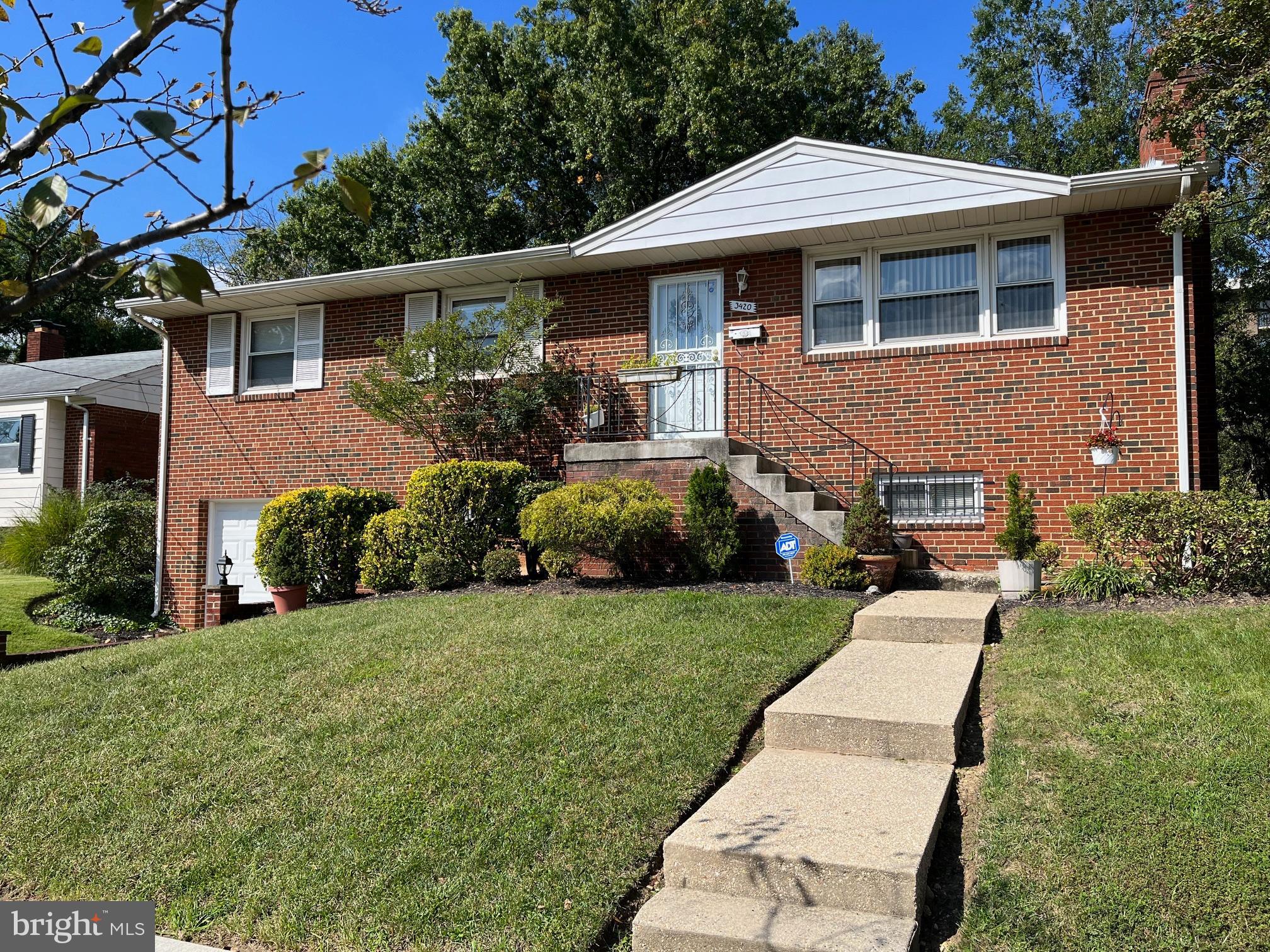 WELCOME HOME!!! Don't miss the opportunity to make an offer on this clean, well-kept, raised rambler.  Features include a total of 4 bedrooms and 2.1 baths.  There are three (3) bedrooms and 1.5 baths on the main level, a nice-sized sunroom, a living room with a gas fireplace, a separate dining room, and an eat-in kitchen. The appliances are stainless steel, updated cabinets, and granite countertops.  The basement has 1 bedroom,1 bath and laundry.   The home has lots of storage, a fully fenced yard, and a park-like setting in the back.  The home is in excellent condition but is being sold as-is.  The Generac generator is sold in as-is condition.