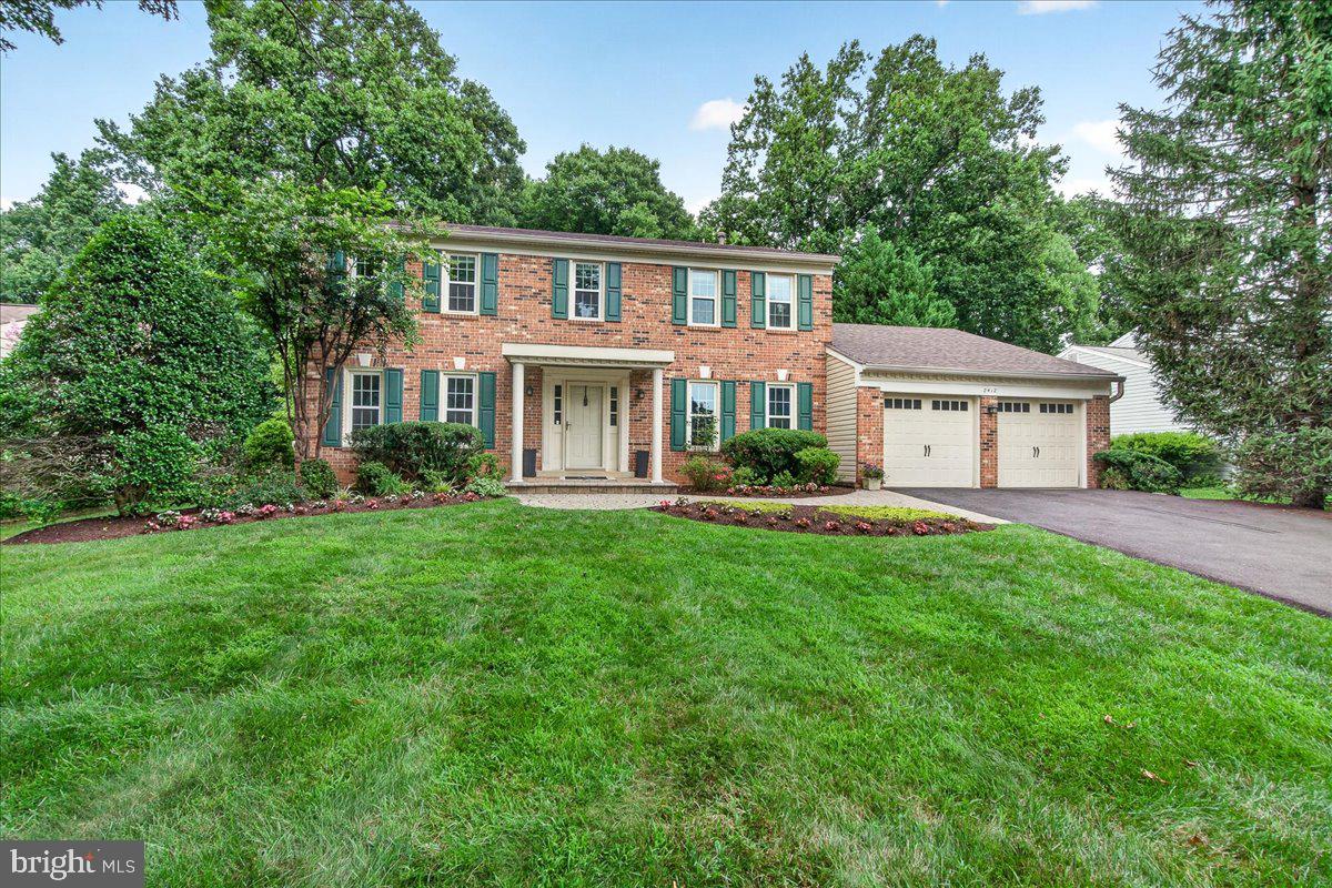 Welcome to 2412 Kaywood Ln, a 4 bedroom colonial with a two car garage and over 3600 sq ft of living space. Featuring 4 bedrooms, three and a half bathrooms, an additional study on the main level, and a bonus room in the finished basement. Lovingly maintained by the same owners for 23 years. All big ticket items have been taken care of: HVAC 2026, hot water heater 2024, roof and siding 2020, windows 2021. The upper level features 4 spacious bedrooms, including a large primary with a walk in closet and en suite bath, plus a hall bath with double sinks. The finished basement offers a walkout, a full bath, and a wet bar hookup. Outside, enjoy an extensive PVC deck, a flat and peaceful lot, a basketball court, and a horseshoe pit. Move in ready and truly cared for.