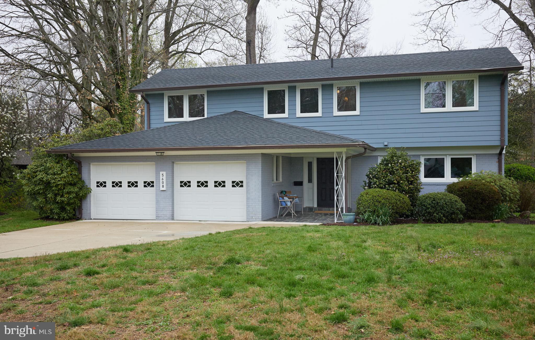 Great mid-century modern 5 bedroom, 4 bathroom home with 2 car attached garage on just over 1/3 acre lot in fabulous Tulip Hill!<br>
The main level level features an open living concept under a high cathedral ceiling, a chef's kitchen, full bedroom/office, full bathroom, mudroom/laundry and a warm sun room.<br>
The second level boasts 3 large bedrooms and 2 bathrooms, including a spacious primary suite.<br>
The walk-out lower level features a large rec room, 5th bedroom/office and a 4th full bathroom.<br>
Large front and back yards, ideal for play, gardening or a pool!<br>
Tulip Hill is an amazing community of broad boulevards, neighborhood dog walks, and Front-Yard-Fridays.<br>
Incredibly convenient location, just minutes to DC, Downtown Bethesda, Northern Virginia, the C&O Canal Trail, Potomac River, Capital Crescent Trail and great public and private schools.<br>
Public Schools: Woodacres Elementary, Pyle Middle, Walt Whitman H.S.<br>
MOHICAN SWIM CLUB MEMBERSHIP CONVEYS with transfer fee.