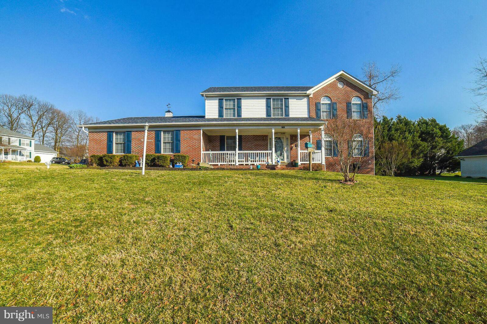 Lovely Colonial located in the heart of Waldorf.  Large kitchen w/granite counters, hardwood floors, Fm rm off kit, sep din rm.  Sliders open to back deck & patio great for entertaining.  Master Suite w/walk in closets & master bath w/jetted corner soaking tub & sep. shower.  Tripple Parking w/sep driveway.  Intercom in house, outside & shed.  Shed w/elec. Oversized 2+ car garage.