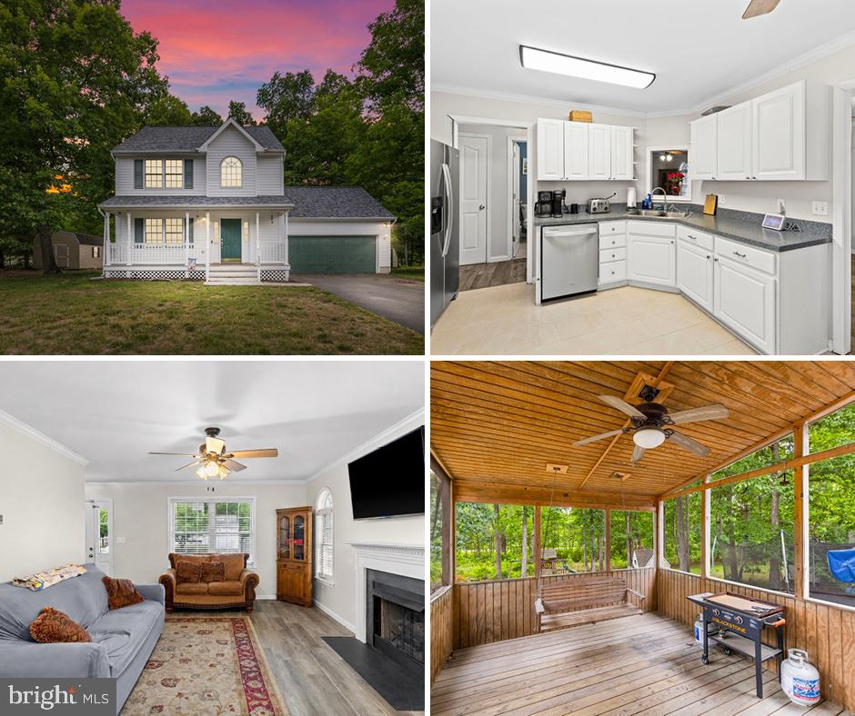 NEW ROOF IN 2026!!!  This charming Colonial home in the desirable South Oaks community offers a perfect blend of comfort and style. Step inside to discover a spacious layout featuring luxury vinyl plank and ceramic tile flooring, crown moldings, and a cozy fireplace that invites relaxation. The eat-in kitchen, equipped with stainless steel appliances, seamlessly connects to the dining area, making it ideal for gatherings. Enjoy the convenience of a main floor laundry and a primary bath with double sinks. Outside, the property boasts a generous 0.54-acre lot that backs to serene trees, providing a peaceful retreat. The screened porch is perfect for enjoying morning coffee or evening sunsets. With an attached garage and ample driveway space, parking is a breeze. Located near vibrant shopping options, parks, and community amenities, this home is a true gem. The association takes care of common area maintenance and snow removal, allowing you to enjoy the beautiful surroundings without the hassle. Experience the warmth and community spirit of South Oaks!
Schedule your showing today!