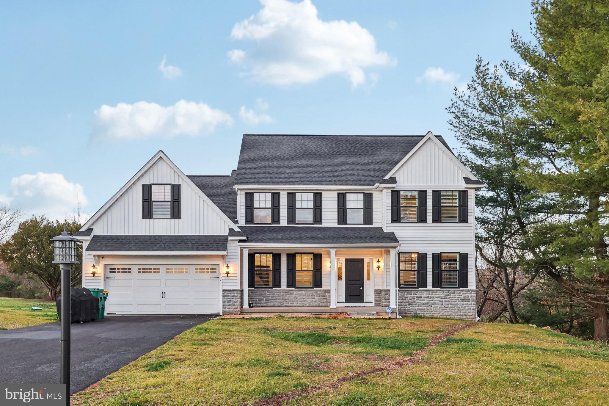 Another Custom Home built By BJ Homes. We are offering two different models from 3180SF up to 3500SF. The photos are the most recent home sold at 137 E 1st ave in Trappe. See attached for specs and plans. This is a great opportunity to build your custom home or customize one of our plans.  This is a private rear Flag lot with tons of privacy on an approx 1/2 acre of land.