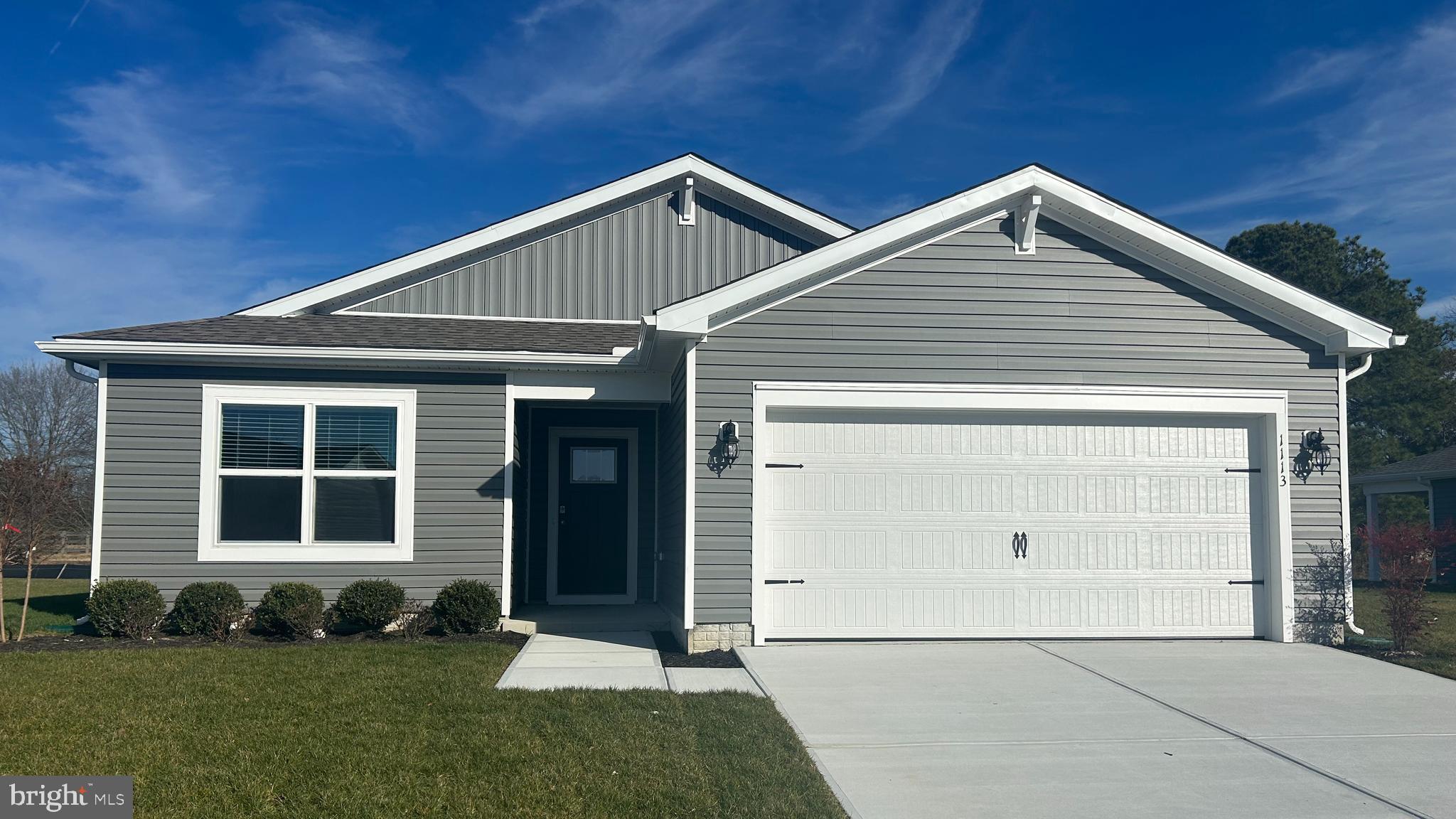 A new home under construction is waiting for you to explore at 703 Queensbury Ct. in Elkton, MD in our newest community, The Preserve at Southfields. The Lismore is a 1,558 square foot open-concept ranch home that offers three bedrooms, two bathrooms, and a two-car garage.

Stepping into the welcoming wide foyer from the covered entry leads you to the spacious guest bedroom with a closet, the guest bathroom, and a coat closet on one side. The second guest bedroom is on the other side of the foyer to offer privacy.

The home's well-designed kitchen features tasteful white cabinetry, a generous corner pantry, a center island with granite countertops, and stainless steel appliances. The kitchen is open to the ample great room and dining area that both offer an abundance of natural light.

The large owner’s suite is a retreat in the back of the home; its private bathroom has a double bowl vanity, a walk-in shower, and an impressive walk-in closet. Tucked away, the laundry room is located just off the kitchen.

The home will include a white window treatment package, a fully sodded, irrigated, and landscaped yard, and the exclusive Smart Home® package giving you complete peace of mind living in your new home.

Pictures, artist renderings, photographs, colors, features, and sizes are for illustration purposes only and will vary from the homes as built. Image representative of plan only and may vary as built. Images are of model home and include custom design features that may not be available in other homes.