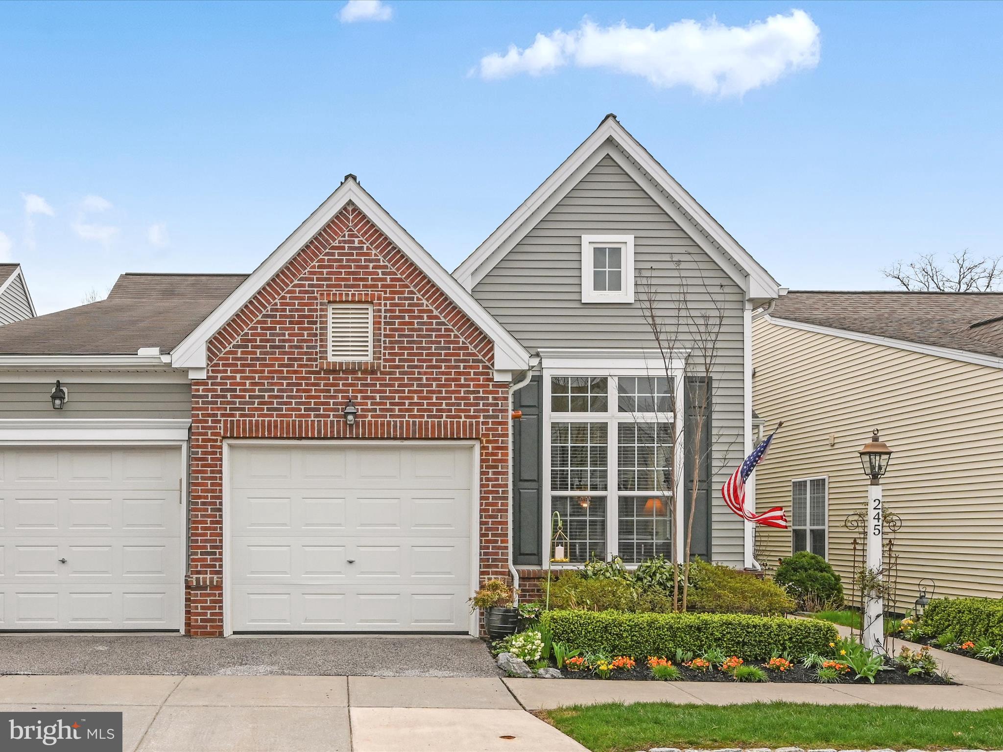 Welcome home to this lovingly, well maintained Sturbridge plan in the highly desirable 55 plus neighborhood of Heritage Strasburg. This gem is warm and welcoming with almost 2400 Sq Ft. of beautifully adorned living space. The first floor is open and graceful with calming paint colors and engineered hard wood floors. Natural light is abundant through many oversized windows complete with 9-foot ceiling that add to the ambiance.  The kitchen is a dream and well equipped with gorgeous, raised panel expresso cabinets, granite counter tops, gas cooktop and double wall ovens perfect for creating that special meal for family and friends.  Relaxing is easy in this home, pick your favorite space.  This home has a lovely living room, spacious family room with gas fireplace and a beautiful and generously sized primary bedroom suite. The first floor also offers formal dining, breakfast nook, laundry and second bedroom and hall bath. When your guests come to visit, they can have their own private space on the second floor.  This space has an oversized loft area for relaxing after a long day of seeing the local sights. And the bedroom is nicely sized and there is another full bath.  The second floor also has ample storage space. Love outdoor living? Have dinner or drinks with friends on your wonderful, covered veranda. The gardens have been beautifully planned and are well done. Walkability? You bet.  Walk to Main Street Strasburg in minutes or head out to the post office or Fireside Inn a few minutes’ walk away from the house. If you have been thinking about 55 plus living this is your opportunity to own the most popular plan in the neighborhood.  It doesn't get much better than this! Call for your personal tour or make an appointment to see this fine home today.