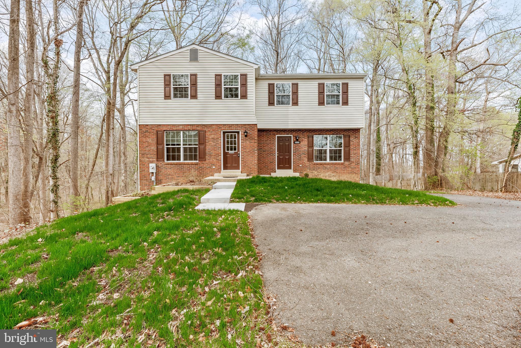 Owner Occupant or Investor Opportunity in Sought-After Chesapeake Beach!

Don’t miss this rare chance to own a well-maintained duplex in the desirable Chesapeake Beach community. Both units offer generous space, peaceful wooded views, and excellent rental potential.

The larger unit, 3608, features three bedrooms and two and a half bathrooms. Upon entering, you’re greeted by a spacious living room that easily accommodates oversized furniture and a large TV. Just beyond is a generously sized kitchen with abundant cabinets, ample counter space, and a large shelved pantry. The adjacent dining area provides beautiful wooded views and plenty of space for gatherings. Upstairs, you’ll find three bedrooms and a full bath, including a primary suite with its own en-suite bathroom. The unfinished walk-out basement offers endless possibilities for expansion or additional storage. This unit also boasts newer siding, windows, cabinets, vanities, and appliances from 2013,  HVAC system installed in 2011, and a brand-new water heater in 2024.

The second unit, 3612, is equally charming. As you enter, you’ll find a spacious living room that flows into a large dining area and galley-style kitchen, making the layout perfect for entertaining. This unit also includes a convenient half bath on the main level. Upstairs offers three bedrooms, including two standard rooms and a primary bedroom, along with a full bath. This unit also boasts newer siding, windows, cabinets, vanities, and appliances from 2013, and received a new water heater in 2024.

Both units back to a quiet, wooded area and provide ample parking. Whether you're looking to expand your portfolio, jump into your first multi-family investment or you want to buy as a primary residence and rent the second unit, this duplex offers strong rental appeal and long-term value.

Act quickly—opportunities like this don’t last!