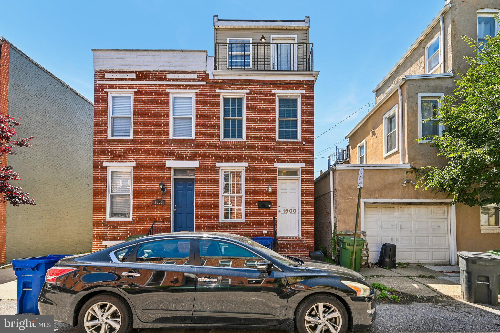 Quintessential historic baltimore rowhouse, built 1875 and fully renovated with industrial finishes. Stunning hardwood floors throughout, stainless appliances, and lots of natural light from oversized windows.

The main suite is a standout - on the 3rd floor with a spacious, huge bathroom and a private Juliet balcony. The second floor features convenient upstairs laundry and two large bedrooms - perfect for roomates or guests. The finished basement has a half bath and works great as a workout room, home office, or both.

Quiet street with lots of parking. Walking distance to South Charles Street, Swann Park, and the waterfront.