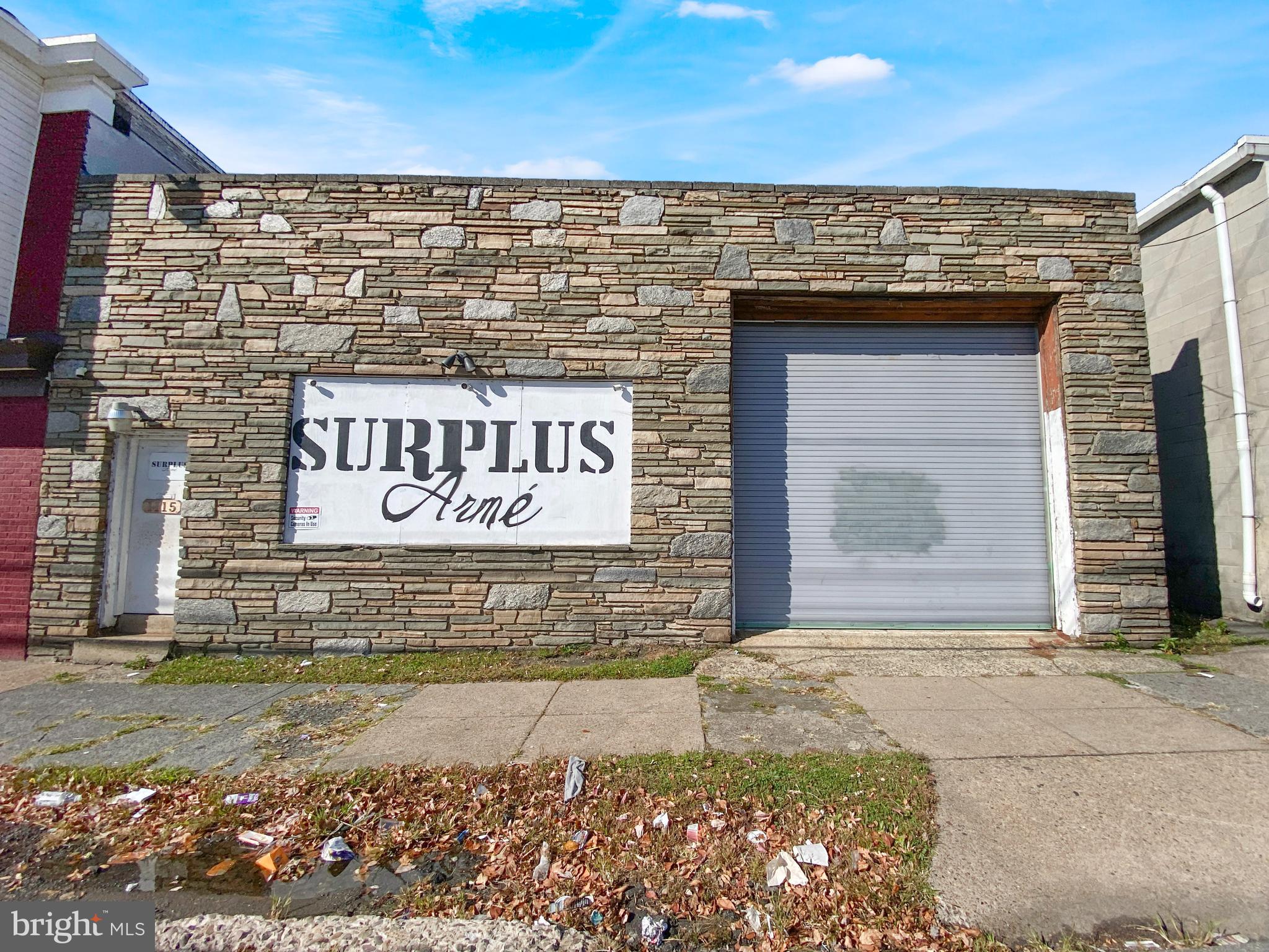Highly Visible Flex Commercial Space with Broad Use Potential
offering exceptional versatility for a wide range of business uses including retail, service, daycare, special-purpose operations, light industrial, and automotive-related services. Ideally located near the corner of Morton Avenue and Melrose Avenue in Chester, Pennsylvania, the property benefits from strong street presence, easy access, and consistent local traffic.

Formerly occupied by Surplus Armé, a licensed firearms retailer and gunsmithing operation, the building is thoughtfully laid out to support both customer-facing functions and back-of-house operations. The open front area works well as a retail showroom, reception area, classroom space, or client engagement zone, while the rear portion offers flexible workspace suitable for light manufacturing, repair, customization, storage, or auto service uses where permitted.

This adaptable configuration makes the property attractive to a diverse set of users—ranging from boutique retail and specialty services to daycare, trade contractors, non-profits, and special-purpose occupancies seeking a functional, affordable footprint in a visible corridor.

With prominent signage visibility, a proven commercial address, and a layout that can be tailored to meet evolving operational needs, 1115 Melrose Avenue presents an excellent opportunity for entrepreneurs, owner-occupants, or investors looking to establish or expand in a well-traveled Chester location.

Discover how this flexible space can be customized to support your vision—schedule a tour today.
