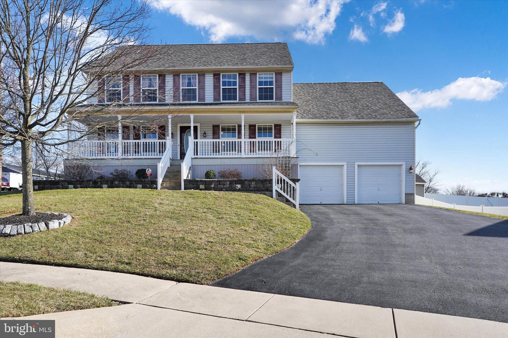 If you are looking for your perfect home with just the right balance of country and city, you will love this 4 bedroom, 3.5 bathroom home in the Dallastown School District.  This home has so many amazing features you will love! Let's start with the primary bedroom suite with so much room, a large walk-in closet, soaking tub in the bathroom,  and a walk through with a double vanity so you can get ready for the day in comfort. The beautiful kitchen exudes luxury with its stainless steel appliances, quartz counter tops, and plenty of room to cook up a storm.  Grab a coffee and head onto the huge maintenance free 38 x 14 deck to enjoy a few moments of Zen before your day begins. This space is also perfect for entertaining as it is mostly covered by a roof, with access from both the kitchen and family rooms. If a quiet movie night is in order, you will appreciate the fully finished basement with the convenience of a full bathroom, wet bar, and fire place. With all these wonderful attributes, this home will be snapped up fast. Make sure you don't miss out. Book your showing today!
