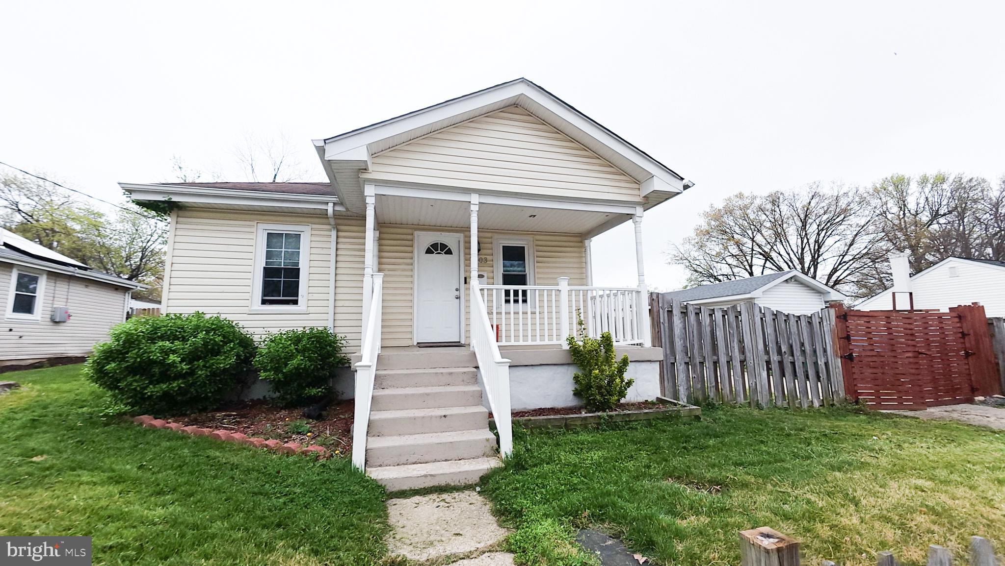 Just listed—beautifully updated home on the border of Washington, DC, Featuring a renovated kitchen and baths, and a bright layout throughout. Includes a converted third bedroom with split AC and attic, plus a private entrance from the backyard, enjoy a deck overlooking a fenced, level yard. The property offers front and rear access, including a private road, and plenty of parking, A great opportunity in a high-growth area.