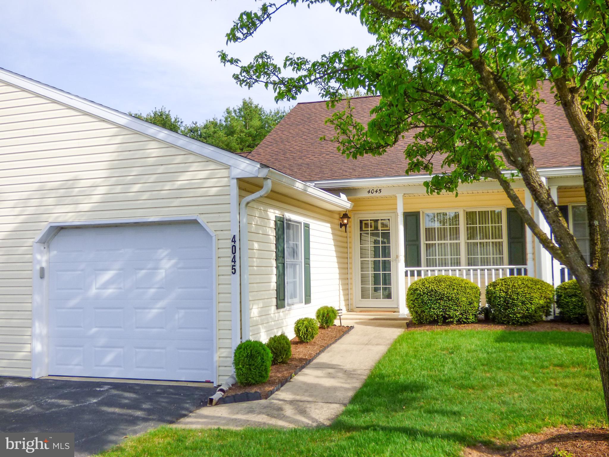 Beautiful 2 bedroom, 1 bath home located in well respected and popular Longstown Village.  This unit is just a stroll to the community recreation center, the tot lot, extra guest parking and the beautiful lake.  This very popular and cost effective condo association cares for the grounds very well here.  This location is excellent - living in Longstown village means you’re close to everything - shopping, I-83 and Route 30!  This home is in very good move in condition and features a finished 1 car garage with an automatic opener, a Stove, Dishwasher, built-in microwave, a refrigerator, a washer, dryer, a humidifier and an automatic awning over the rear concrete patio as well - all at a very competitive price!  Set up a showing for this beautiful home before it’s snapped up by someone else!