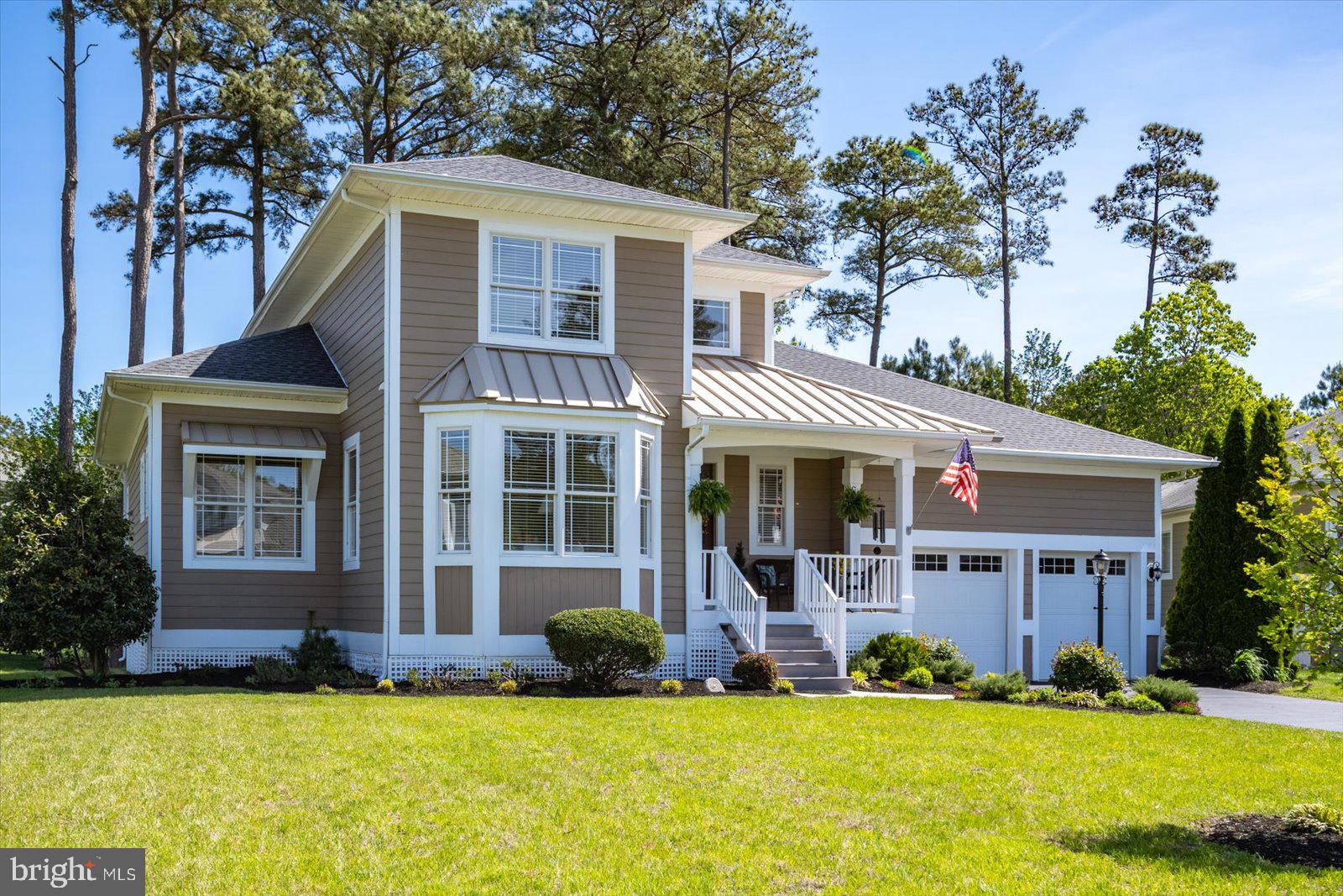 Whether you're seeking a primary residence or the perfect coastal retreat, this exceptional home stands in a class of its own. From the moment you step through the door, you’ll be welcomed by a warm and inviting atmosphere that instantly feels like home.  Nestled on a cul-de-sac, offering privacy and minimal traffic. Where will you find a fully furnished, turnkey single-family home in the beautiful community of Glen Riddle? You’ll find it right here in this move-in-ready home—ready for you to say, “I’ll take it!”  Enjoy peace of mind knowing the major updates have already been taken care of, including a 30-year roof (2023) with a transferable warranty, HVAC system (interior and exterior units replaced in 2023), and a water heater (2024). Additional improvements include a newly resealed driveway (2025), washing machine (2024), LED lighting throughout, and more—offering modern comfort and worry-free living.
Experience the best of coastal living in this beautifully-maintained 4-bedroom, 3.5-bath home, in the sought-after resort community of Glen Riddle. Just 10 miles from Assateague and 5 miles from the Ocean City Inlet, its central location offers convenience, charm, and the ultimate beach​-lifestyle.
Step inside to an open floor​-plan​, featuring a spacious living room with ​stately cathedral​-ceilings, perfect for entertaining or relaxing with family. The large kitchen includes a bar area for casual dining as well as a separate dining area for ​holidays and gatherings. With ​TWO primary suites—one downstairs and one upstairs— ​in-laws or guests will enjoy comfort and privacy.  ​Moreover, having an ensuite on the main floor allows for convenience for owners or guests.  Maximize your living space without expanding the home's footprint thanks to the structurally-built loft, ideal for a growing family or those needing extra room.
Located in a bike-friendly community, Glen Riddle ​boasts world-class amenities​, including two championship golf courses, ​a large swimming pool, fitness center, club house, tennis courts, marina, and the renowned Ruth’s Chris Steak House—​all within the gates!  Savor the coastal lifestyle in a vibrant community just minutes from beaches, shopping, dining, and entertainment.​ Attractively priced for immediate enjoyment—just move right in!  Say yes to the address and make this stunning property yours today.