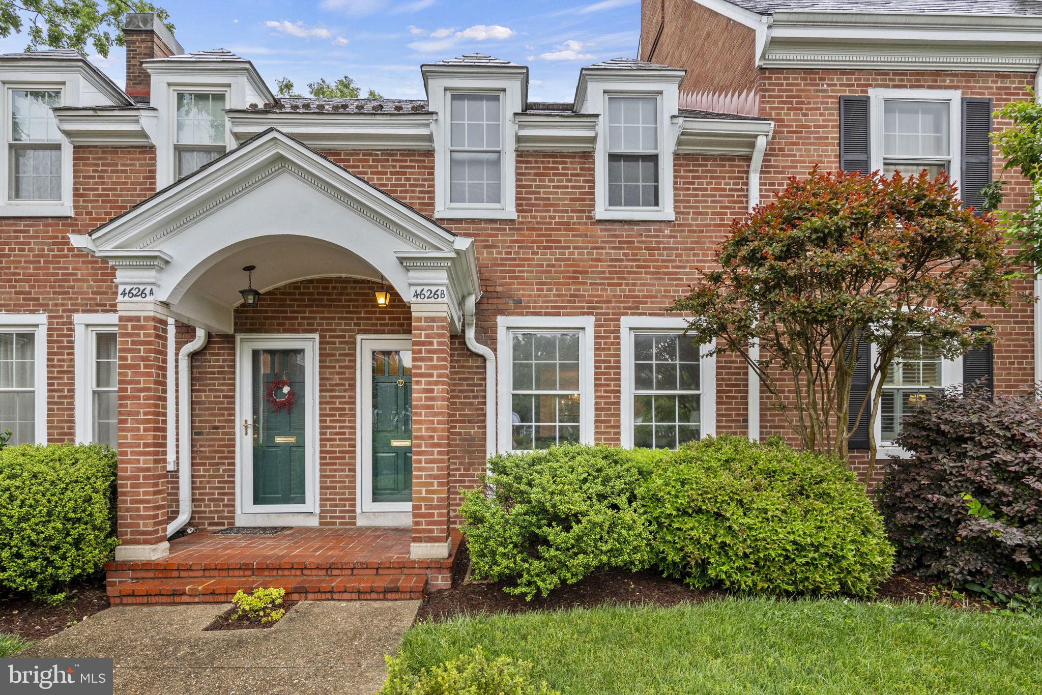 Welcome home to this spacious 3 level, two bedroom, two full bathroom 1,500sf Clarendon Model townhome. Covered front entryway leads into an inviting foyer entry with a coat closet. A spacious open living room with two large windows overlooks into the dining room with view of the back patio. Freshly refinished original hardwood flooring shines throughout the main and upper levels, and the entire townhome is freshly painted in neutral tones. Renovated kitchen boasts ceramic tile floors and backsplash, abundant white cabinetry with granite countertops, stainless steel appliances and recessed lighting, as well as rear entry leading to the fenced backyard. Upper level has two bedrooms, including a spacious primary bedroom with generous closet space, ample natural light and enough room for a large bed or sitting area. Upper level also features a guest bedroom, hallway closet and full bathroom with tub and ceramic tile surround. Lower level features a large rec room, second full bathroom, abundant utility/ storage space as well as a washer/dryer. Private, fenced in backyard features a brick patio and the gate opens to green space. Fairlington amenities include assigned parking space, abundant green space, parks, community center, tennis/ basketball courts, dog park and more! Amazing Fairlington location can’t be beat; minutes to Washington D.C., The Village at Shirlington which features shops, restaurants, grocery, library, Signature Theater, as well as close proximity to Bradlee Shopping Center, an easy commute via access to I395 and just a couple exits to Amazon’s HQ2 @ National Landing