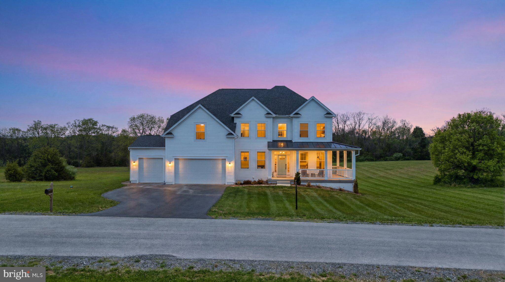 Stunning luxury living in the scenic countryside of highly desired Stone Mill Estates — situated on 2 beautiful acres backing to trees for the perfect blend of privacy and elegance! This impressive floor plan offers 4 bedrooms, 3.5 baths, a whole house reverse osmosis system, two hot water tanks, an unfinished basement, and a rare three-car garage with professionally epoxied floors and painted walls for a polished finish that car enthusiasts and hobbyists will appreciate! 

Inside, the dramatic two-story family room creates a stunning focal point filled with natural light and soaring ceilings. The oversized gourmet kitchen is designed for gathering and entertaining with an abundance of cabinetry, quartz countertops, a massive center island, walk-in pantry, and stainless-steel appliances.

The luxurious primary suite features a tray ceiling, spacious walk-in closet, and spa-inspired bath complete with a soaking tub and oversized walk-in shower. All guest bedrooms are generously sized with walk-in closets, while Bedroom 2 enjoys its own private en-suite bath. Bedrooms 3 and 4 are connected by a convenient Jack-and-Jill bathroom layout.

The unfinished basement already includes a 3-piece rough-in, giving you endless possibilities to create the perfect extension of your home — whether you envision a home gym, theater room, guest suite, playroom, man cave, or all of the above. And with the amount of space this home offers, storage will never be an issue. The exterior of the home was upgraded with Fortress Foundations LawnScapes around the home.
