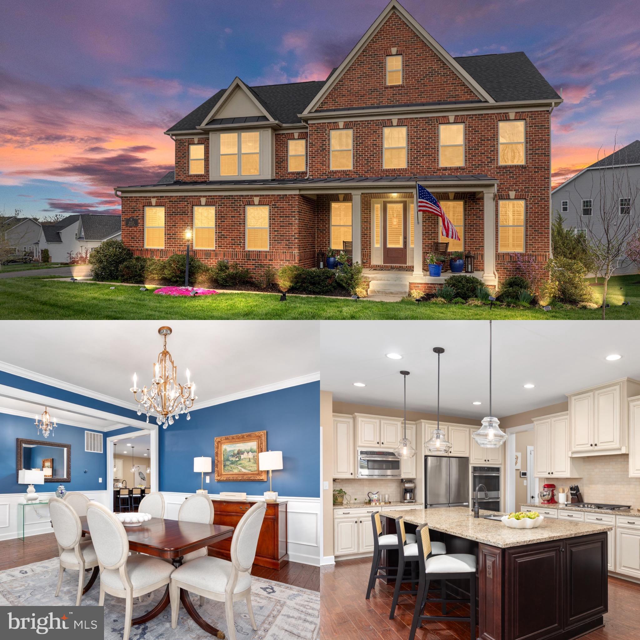 Welcome to 6443 Bob White Drive — where thoughtful design, meaningful upgrades, and exceptional outdoor living come together in one of Warrenton’s most desirable neighborhoods!

This beautifully maintained 5-bedroom, 4.5-bath home offers a seamless blend of functionality and elevated finishes across all three levels. As one of the few NV homes built during the community’s initial release, this residence showcases a level of craftsmanship, finish quality, and architectural detail that sets it apart—reflecting a more elevated build experience than the standard home built by other developers throughout the neighborhood. From the moment you enter, you’ll notice the custom ½” hardwood flooring, extensive natural light, and intentional details that make this home truly stand apart.

The main level is designed for everyday living and exceptional entertaining. A gourmet kitchen anchors the space with granite countertops, a spacious island, coffee/beverage station, upgraded sink, and premium appliances including a 5-burner gas cooktop and double oven with convection microwave. The adjacent family room features a cozy fireplace—equipped for both gas use with built-in electric ignition or traditional wood burning—and enhanced with added recessed lighting. The remodeled dining room—with additional windows, custom millwork, and designer chandeliers—creates a warm and inviting atmosphere. A private office with crown molding completes the main level, along with a thoughtfully designed custom drop zone with built-in storage—creating a functional and tidy everyday landing space. In addition, custom plantation blinds span the entire main level, office, garage front windows, and basement French doors.

Upstairs, the primary suite is a true retreat, featuring a tray ceiling, expansive his-and-her closets, and a spa-inspired bath with a soaking tub, Roman shower, dual granite vanities, and tile flooring. Three additional bedrooms offer generous space, new carpet (2026), custom blinds, and access to both a private and Jack-and-Jill bath. The upper-level laundry room is thoughtfully designed with granite counters and ample storage.

The fully finished lower level expands your living space with a large recreation area, in-wall wiring for entertainment, a full guest suite with bath, and rough-in plumbing for a future bar—ideal for entertaining or multi-generational living. The lower-level entertainment space also offers walk-out access to the paver patio, creating a seamless indoor-outdoor connection.

Outdoor living is where this home truly shines! A newly installed top-grade Trex deck (2024) with covered dining area, ceiling fan, and recessed lighting overlooks a beautifully landscaped yard. The outdoor experience continues with an expansive paver patio and firepit (2025), raised garden beds, estate fencing, irrigation system, and curated landscape lighting—creating a private and inviting retreat.

Additional highlights include: Dual-zone HVAC (two systems), a 75-gallon water heater, a 23-panel solar system (2024) with significant energy savings, whole-home humidifier, radon mitigation system, and smart home features (Nest + ADT), plus a finished 2-car garage and separate 1-car garage with storage systems.

Ideally located just minutes from downtown Warrenton, this home also enjoys access to exceptional community amenities including scenic walking trails, a pool conveniently located just across the street, tennis courts, and a tot lot—offering both lifestyle and convenience in one setting.

This is a home that has been thoughtfully upgraded, meticulously maintained, and designed to be enjoyed—inside and out.