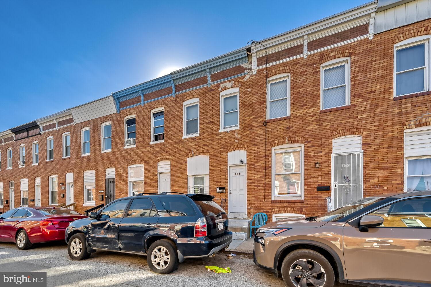 Investor Alert! Immediate Cash-Flowing Rental Opportunity

Welcome to 818 N Curley St a turnkey investment property generating $1,250/month with a reliable tenant in place paying on time, offering instant income from day one.

This 3-bedroom, 1-bath Baltimore rowhome features a functional layout with spacious living and dining areas, along with well-sized bedrooms that continue to support strong rental demand. The property has been maintained and is positioned as a low-maintenance, income-producing asset, ideal for investors seeking steady returns.

Located in an area with consistent rental demand and convenient access to major commuter routes, public transportation, shopping, and everyday essentials, this property remains attractive to long-term tenants—helping support ongoing occupancy.

Whether you’re looking to expand your portfolio or secure an affordable entry into Baltimore’s rental market, this is a cash-flow opportunity you don’t want to miss.