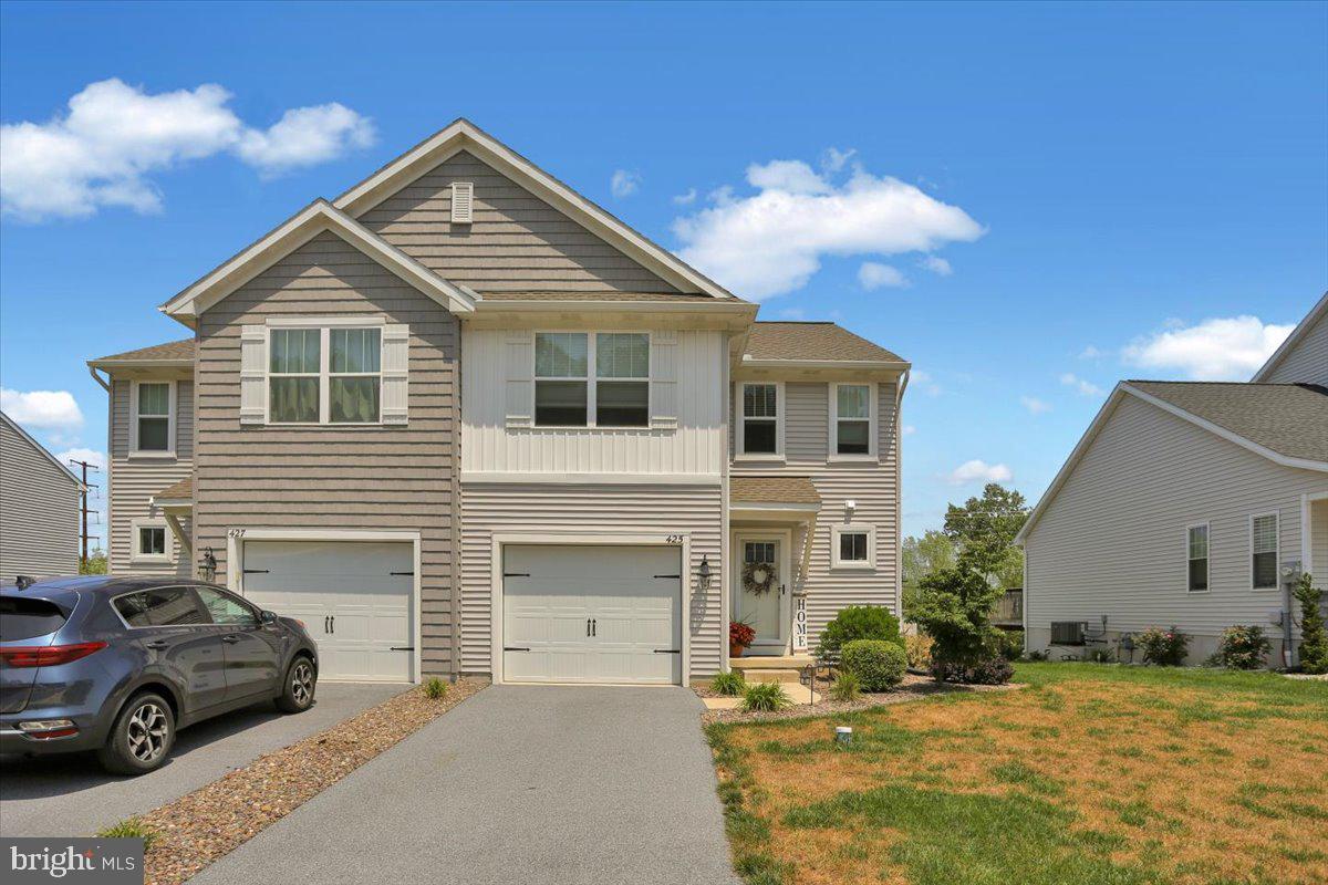 Come make this immaculate three bedroom, two and a half bath home yours with immediate possession.  This five-year-old home was built by Garman Builders, known as the Jefferson Model, and boasts one of the largest square-footage floor plans in the development.   Additional space for entertaining could easily be done in the generously size basement after you finish it to like.  Foundation walls are Superior Walls which come insulated and ready to frame and rough in mechanicals.  Basement also has an egress window required by code.  A blank canvas is awaiting.  Open kitchen has many upgrades including solid surface counters, island, all appliances and designer glass pantry door and lighting.  Other key features include great size family room, wall to wall carpet, upper-level laundry room and PVC covered deck to enjoy the outdoors.
