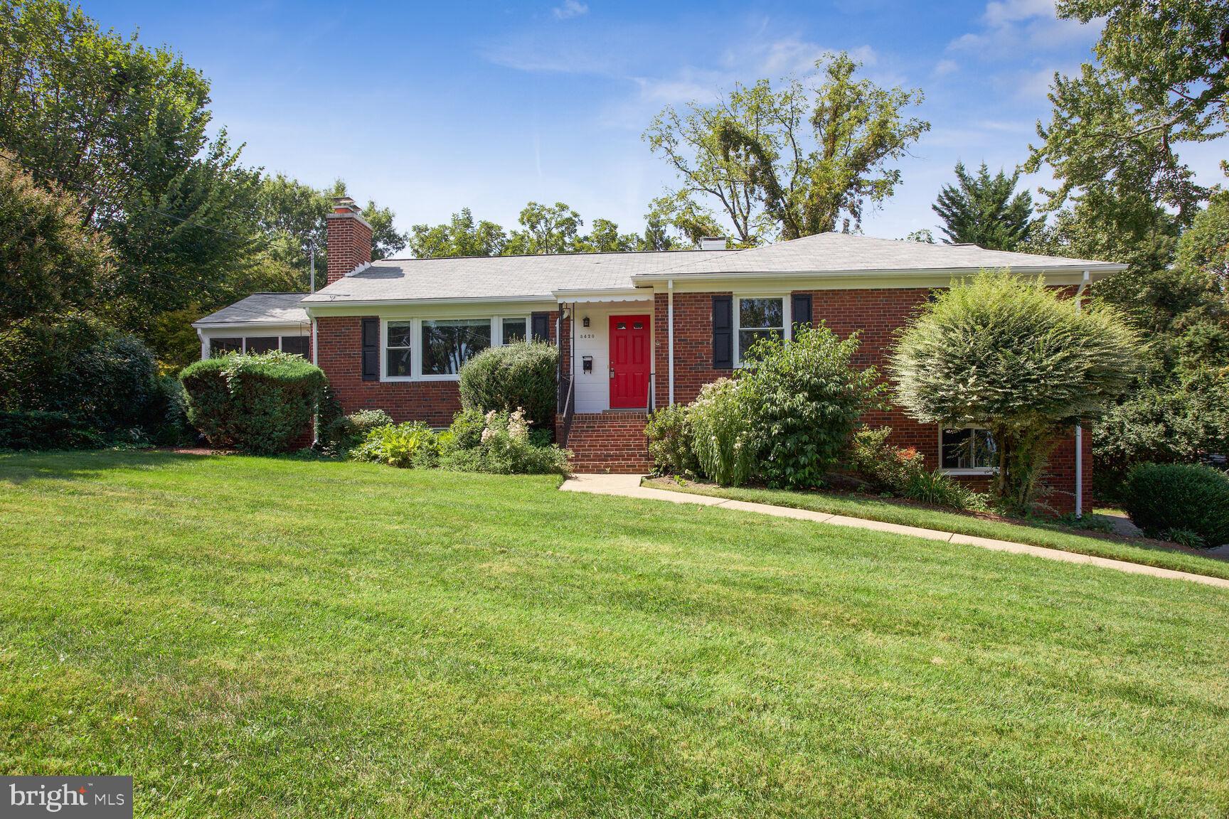Welcome to 3420 N Glebe Rd in Arlington - Your Dream Rental Home! This stunning property offers the perfect blend of convenience and comfort, boasting a spacious layout with modern amenities and a highly desirable location in the prestigious Country Club subdivision. With a total living area of almost 3,000 sqft, you'll find this home to be the ideal retreat.  Inside, the main level of the home features beautiful hardwood floors throughout. It also includes a primary bedroom with an ensuite bath, a unique and sought-after feature in Arlington homes, offering convenience and privacy. Enjoy the outdoors in comfort on the screened-in porch. Whether it's sipping your morning coffee or hosting evening gatherings, this space is perfect year-round. The lower level has been recently updated with brand new Luxury Vinyl Plank (LVP) flooring, giving it a contemporary look and feel. It also houses an additional bedroom, a full bath, a washer/dryer, and provides direct access to the garage and the outdoors. Glebe Rd may be bustling, but this property offers the best of both worlds - accessibility and tranquility. No need to worry about street parking. This home features a private driveway and a 2-car garage, ensuring that you always have a safe and convenient place to park. The large, flat, fully fenced backyard is a rare find in Arlington. It offers plenty of space for outdoor activities and is fenced in to create a private haven. This is an exceptional opportunity to secure a spacious, well-maintained home in the highly regarded Country Club subdivision. Enjoy the benefits of a prime location, ample parking, and a serene backyard while still having easy access to the vibrant Arlington community.