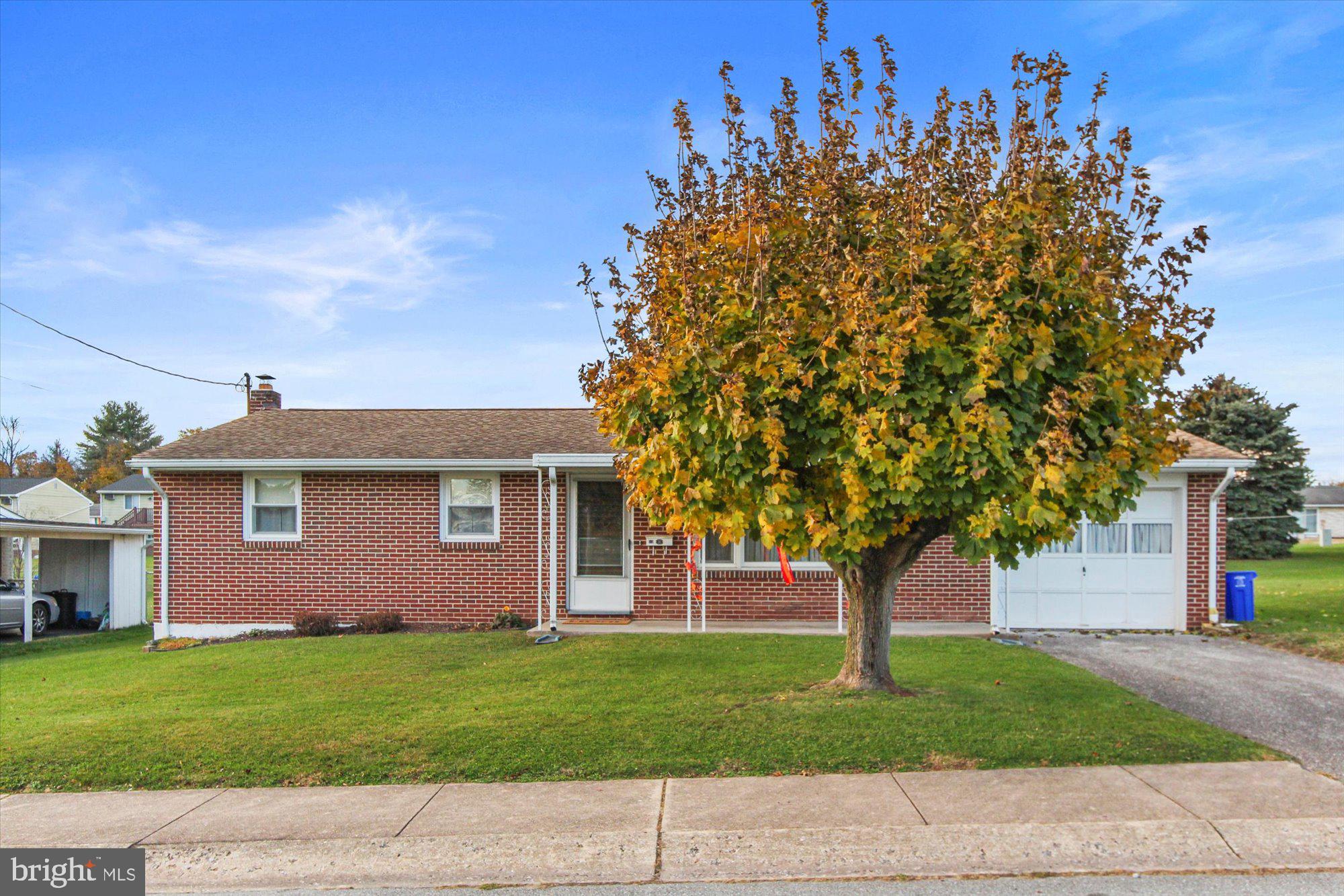 Property is dated but well built Brick Rancher situated  in the borough of Dover.  Most replacement windows, hookup for washer and dryer in basement and kitchen.  New Roof 2010, Hot water Heater new 8/01/15.  Figure for water , sewer and trash 630.72 1 year. Bring your decorating ideas to this cute rancher  and enjoy!

PROPERTY SOLD AS IS