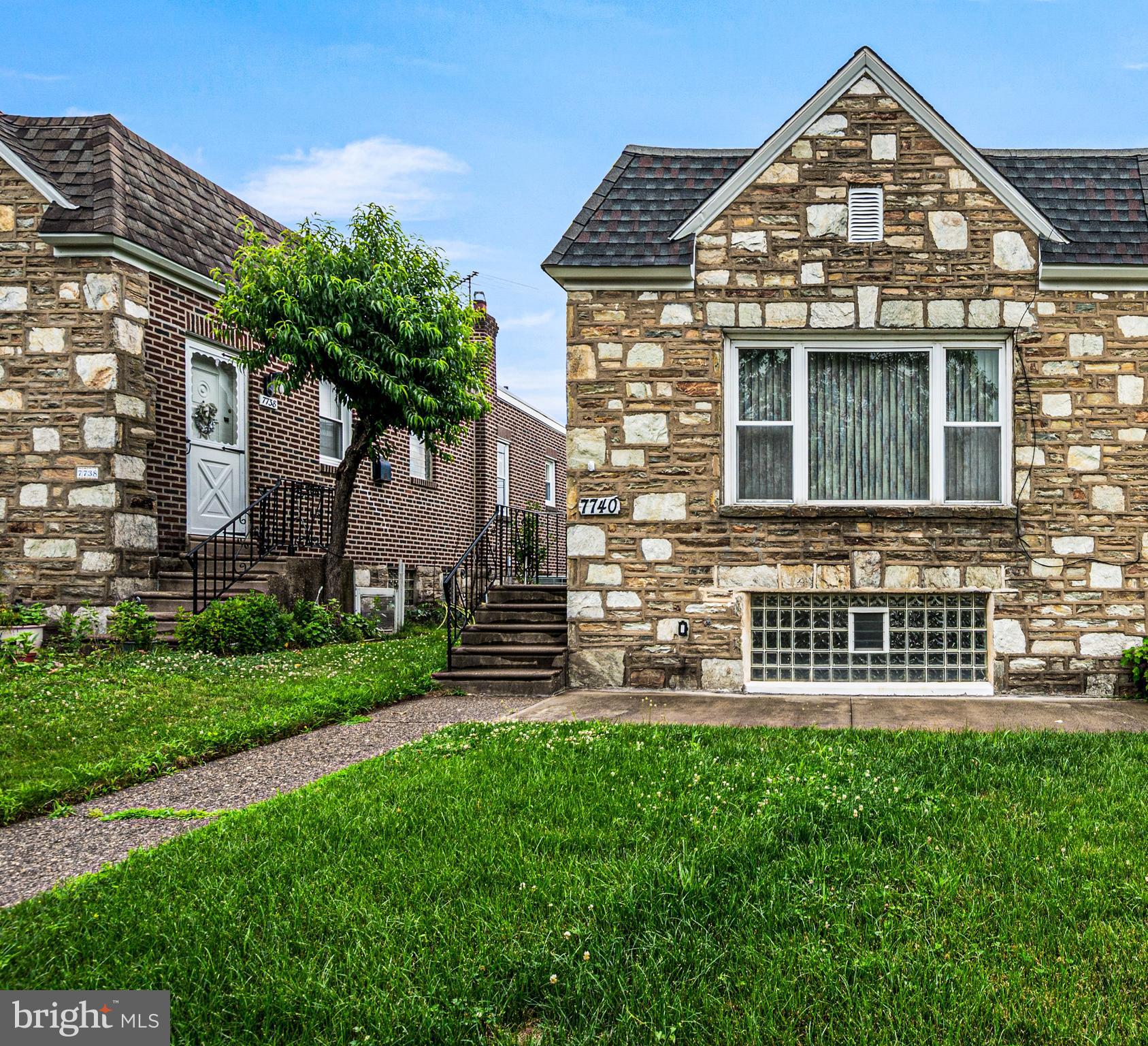 Welcome to 7740 Bradford Street in Northeast Philadelphia! Wow, what a home! This well-maintained property offers  an inviting living room, a functional kitchen with a layout that flows well for cooking, a comfortable dining area, and a two-bedroom layout. Originally designed as a three-bedroom home, it was thoughtfully converted to two bedrooms to create larger, more open living spaces.  
This home also features 2.5 bathrooms  and a finished basement that provides additional space for recreation, entertainment, a home office or storage.  There is plenty of parking, including a one-car garage, private two-car parking, and ample street parking for guests. Enjoy the comfort of central air conditioning, a welcoming front yard, and convenient access to shopping, dining, transportation, and local amenities.
A chairlift is currently installed in the home and can be removed.
Move right in and enjoy the home as it is, or bring your personal vision and updates to make this property truly your own!
