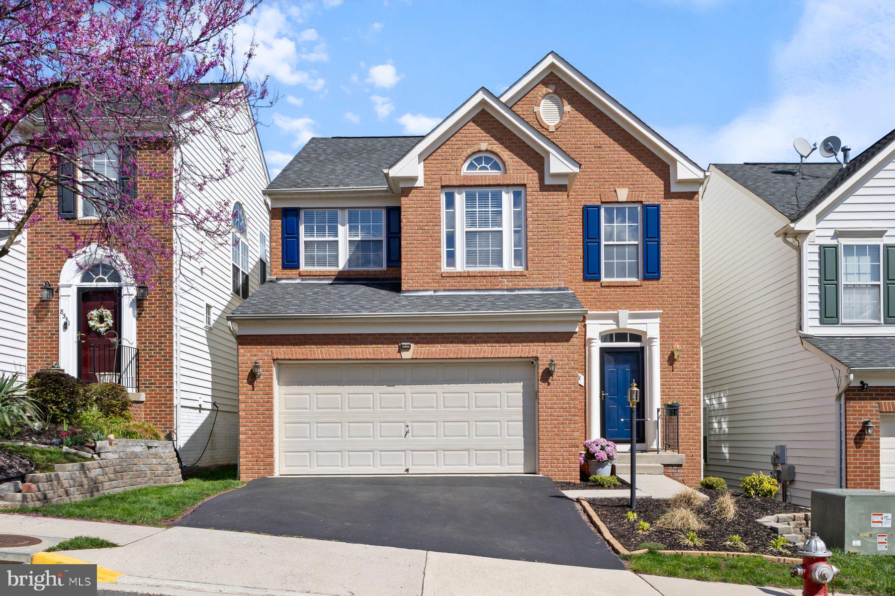Welcome to this beautiful and spacious 3-level detached home with over 2550 finished sq ft in the highly sought-after Lorton Valley North community! Boasting 4 bedrooms, 3.5 bathrooms, and a 2-car garage, this home offers plenty of space and style for comfortable living. From high ceilings and elegant columns to detailed crown molding, every corner reflects thoughtful design and is set to impress! The main level features gleaming hardwood floors and a bright, open layout. The recently updated kitchen shines with quartz countertops, a large center island with a gas cooktop, recessed lighting, a pantry, and room for casual dining. The kitchen flows effortlessly into the cozy family room with a fireplace and lighted ceiling fan, while double doors lead to the new multi-tiered deck and beautifully landscaped, fully fenced backyard. A separate formal dining room with a tray ceiling, chandelier, and decorative molding adds charm, and a spacious living room and updated powder room complete the main level. Upstairs, all four bedrooms feature hardwood flooring and overhead lighting. The expansive primary suite includes a tray ceiling, lighted ceiling fan, two generous walk-in closets, and a cozy nook—perfect for a desk or reading area. The updated en suite bath feels like a spa with designer tile, a soaking tub, separate shower, and dual-sink vanity. The hall bath has also been recently renovated with new floor tile, a dual-sink vanity, and tub/shower combo. A large walk-in laundry room with built-in shelving adds convenience. The fully finished lower level offers updated carpet, recessed lighting, a full bath, walk-out access to the backyard, and a large unfinished storage area. Outside, enjoy a fully fenced yard with a multi-tiered deck—ideal for relaxing or entertaining. Additional updates include a new HVAC system (2022) and a water heater (approx. 5 years old). Zoned for Halley Elementary, South County Middle, and South County High School. HOA features an outdoor pool, fitness center, basketball courts, tot lots/playground, snow removal and trash pickup. Perfectly situated for effortless commuting throughout Northern Virginia and Washington, D.C., this home offers unbeatable access to both the Metro and VRE. Nestled in a prime Lorton location, you're just minutes from a variety of dining options, shopping centers, and major transportation routes including I-95. Enjoy quick and convenient access to Fort Belvoir, The Pentagon, Crystal City, Alexandria, D.C., and Quantico—connecting you to everything the region has to offer while still enjoying the comfort of suburban living. This home has it all—space, style, and location. Rent back needed thru June 30th.  Book your appointment today!