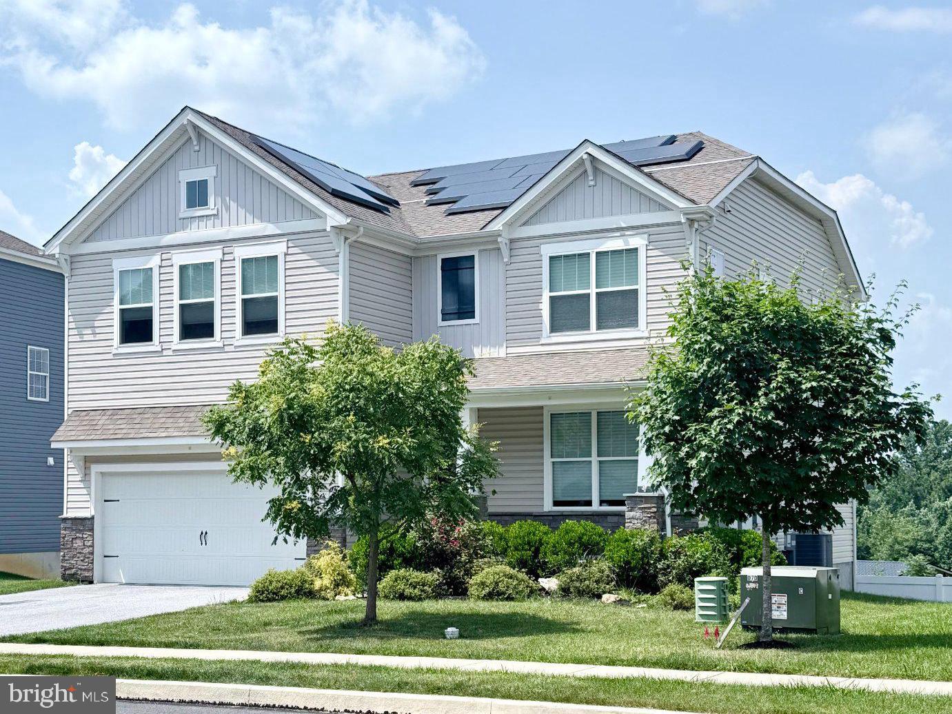 Welcome to your energy-efficient dream home in the award-winning Downingtown Area School District! Built in 2020, this move-in-ready home offers 4 bedrooms, 3 bathrooms, and 2,724 square feet of beautiful above-grade living space. The main floor showcases a seamless open living concept, alongside a convenient in-law suite and a versatile flex room that can serve as a guest bedroom. Additionally, a massive 1,150-square-foot unfinished basement provides a bonus space ready to be transformed into your own private oasis.

What truly sets this property apart is the fully owned, $55,000 Tesla Solar Ecosystem with a Powerwall battery backup. Enjoy uninterrupted power during grid outages, a minimized carbon footprint, and incredible savings of approximately $300 a month on electricity bills! The attached two-car garage is also EV-ready, featuring a professionally installed Level 2 electric vehicle charging outlet.

Step inside to a bright, airy main living area flooded with natural light and finished with elegant engineered wood flooring throughout. The gourmet kitchen is perfect for cooking and entertaining, integrating effortlessly into the open floor plan. It offers stainless steel appliances, a gas stove and oven, an oversized center island, premium quartz countertops, and a walk-in pantry. Retreat to the spacious primary suite, which includes large walk-in closets and a spa-like en-suite bathroom complete with double vanities, a walk-in shower, and a relaxing soaking tub.

The expansive walk-out lower level is a blank canvas waiting for your vision. It already features direct egress access and a pre-installed, dedicated 120V 20A electrical circuit, making it legally ready to be transformed into a home theater, a private wellness retreat, or an additional living area. Step outside to your private, fully enclosed rear oasis. The 0.17-acre lot includes a fully fenced backyard, creating a secure and turnkey environment ideal for pets, children, and outdoor entertaining.

Situated in a highly sought-after Chester County enclave, this home offers the perfect mix of suburban peace and convenience. Zoned for DASD, it boasts close proximity to the highly acclaimed STEM Academy. Enjoy being just minutes away from local shopping, great dining, and the natural beauty of Marsh Creek State Park. Commuting is highly efficient, with strategic access to Route 30, Route 113, and the PA Turnpike effortlessly connecting you to West Chester, King of Prussia, and Philadelphia. This property perfectly combines modern luxury, immediate equity-building potential, and advanced energy resilience.

Schedule your private showing today!