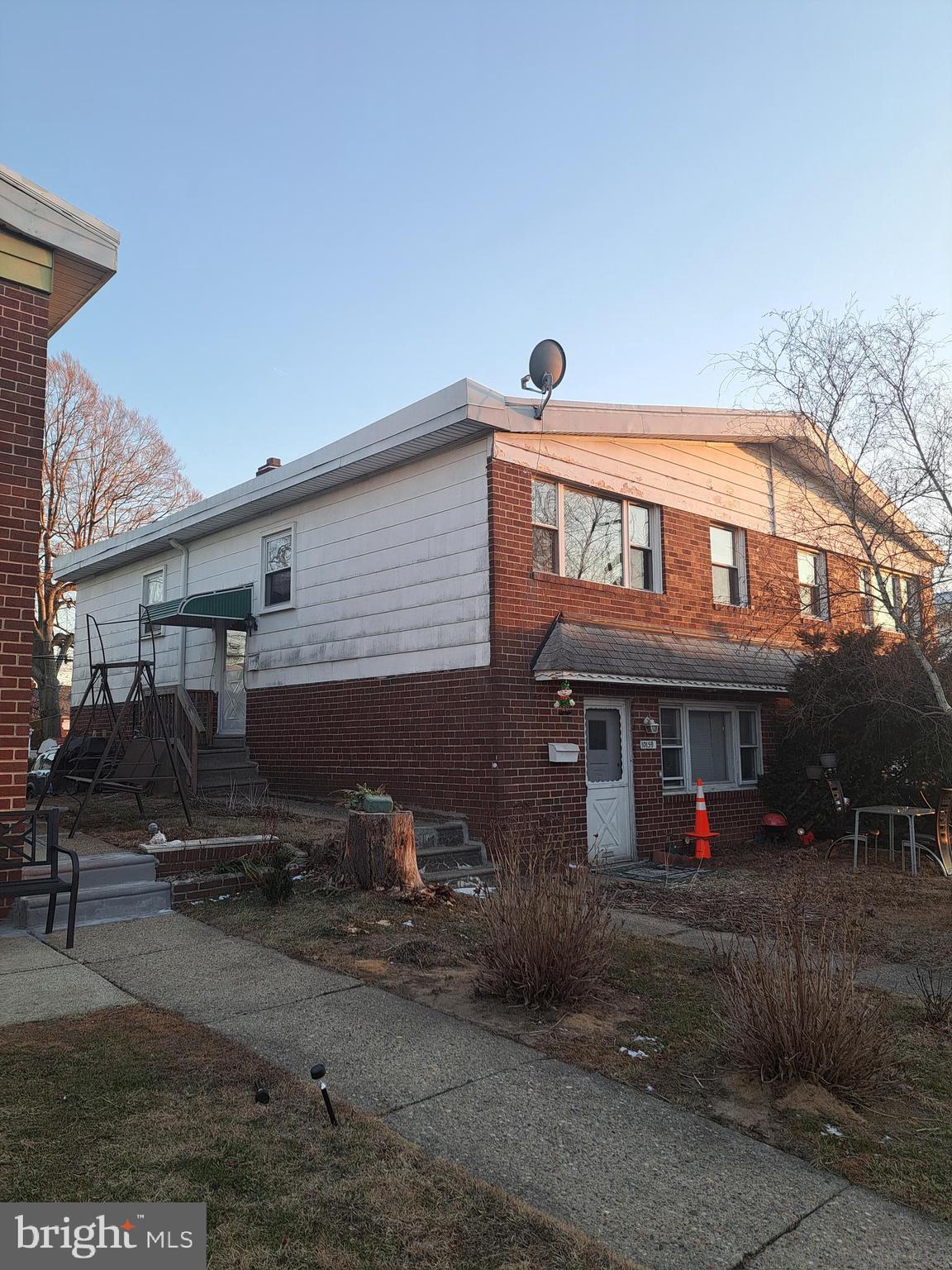 A great opportunity to own a duplex in a red-hot Northeast Philly.  Perfect family residence or a solid money maker for investor.  Each unit offers its own private entrance and access to a shared basement laundry and individually controlled Central Heating and Central A/C. The first-floor tenant-occupied  unit features a nice layout with a living/dining room, a well-equipped kitchen, one comfortable bedroom, and a full bath with tub and shower.  The second-floor unit, occupied by a long-term tenant boasts an inviting open design with a spacious living room, dining area, eat-in kitchen, generously sized bedrooms, and a full bathroom. This home features a shared parking  in the back with dedicated spots for two cars. Both leases are month-to-month.  All utilities, including water, are paid by tenants.