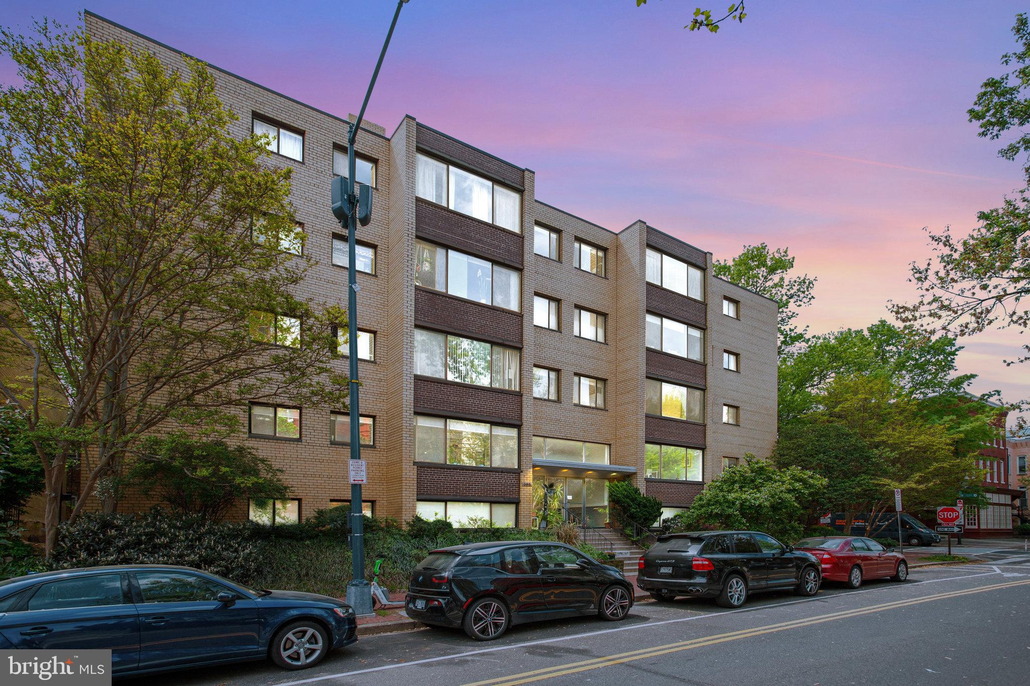 Welcome to unit #108 at Capitol House Condominium, a large studio unit with one bathroom that proves you can have space, storage and incredible location in one very affordable home. Original parquet-wood floors and copious sunlight from a wall of windows envelop the entire unit in an energetic warmth. Upon entry, a large walk-in closet is on your left and a spacious coat closet is on your right, both offering all the storage one could wish for. A breezy open living room provides ample space for both bed and lounge set-ups.  The dedicated dining space sits below a sleek new fixture, providing definition to the space for eating and entertaining. The tucked-away kitchen checks all of your boxes. A walk-through closet with extraordinary storage leads to a period-appropriate and well-maintained bathroom. ALL UTILITIES INCLUDED IN LOW FEE! Capitol House is an elevator building providing easy access to a sizable laundry room on the garden level and an incredible roof-deck on the top level with sweeping views of the Capitol and other incredible landmarks. The Capitol Compound, Stanton Park, Metro and many coffee and dining options are all just a short walk away. We invite you to visit this condo which offers incredible value in the best of Capitol Hill today!

Some photos in this listing are virtually staged
Unit is easy to rent out if needed, no short-term rental, though. Add $200 to rental comps in the building for utilities(which are included in the condo fee)
